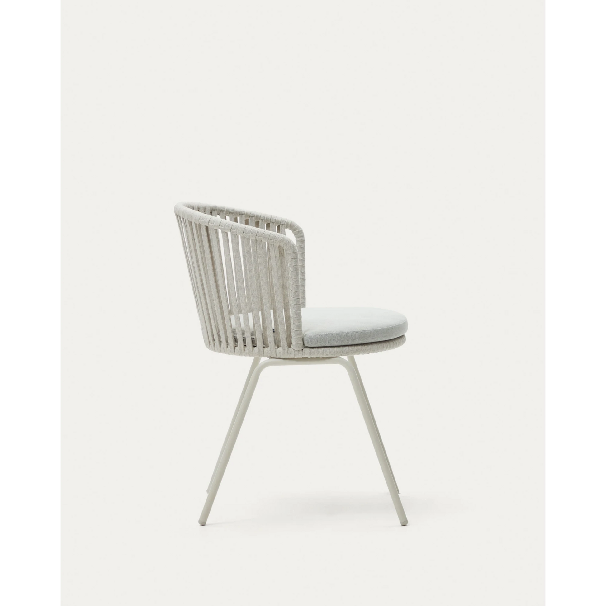 Kave Home Saconca Dining Chair, Light Grey, set of 4