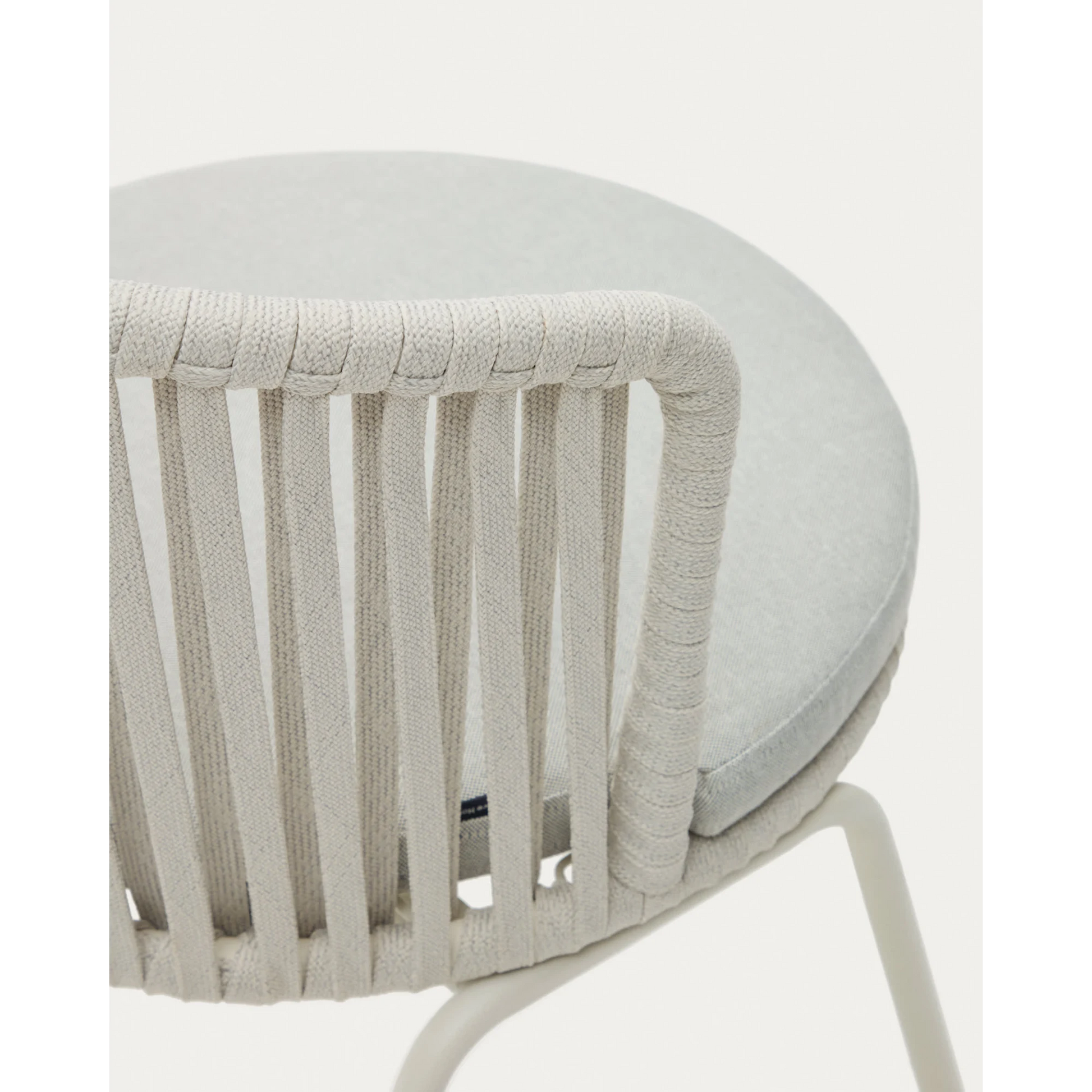 Kave Home Saconca Dining Chair, Light Grey, set of 4