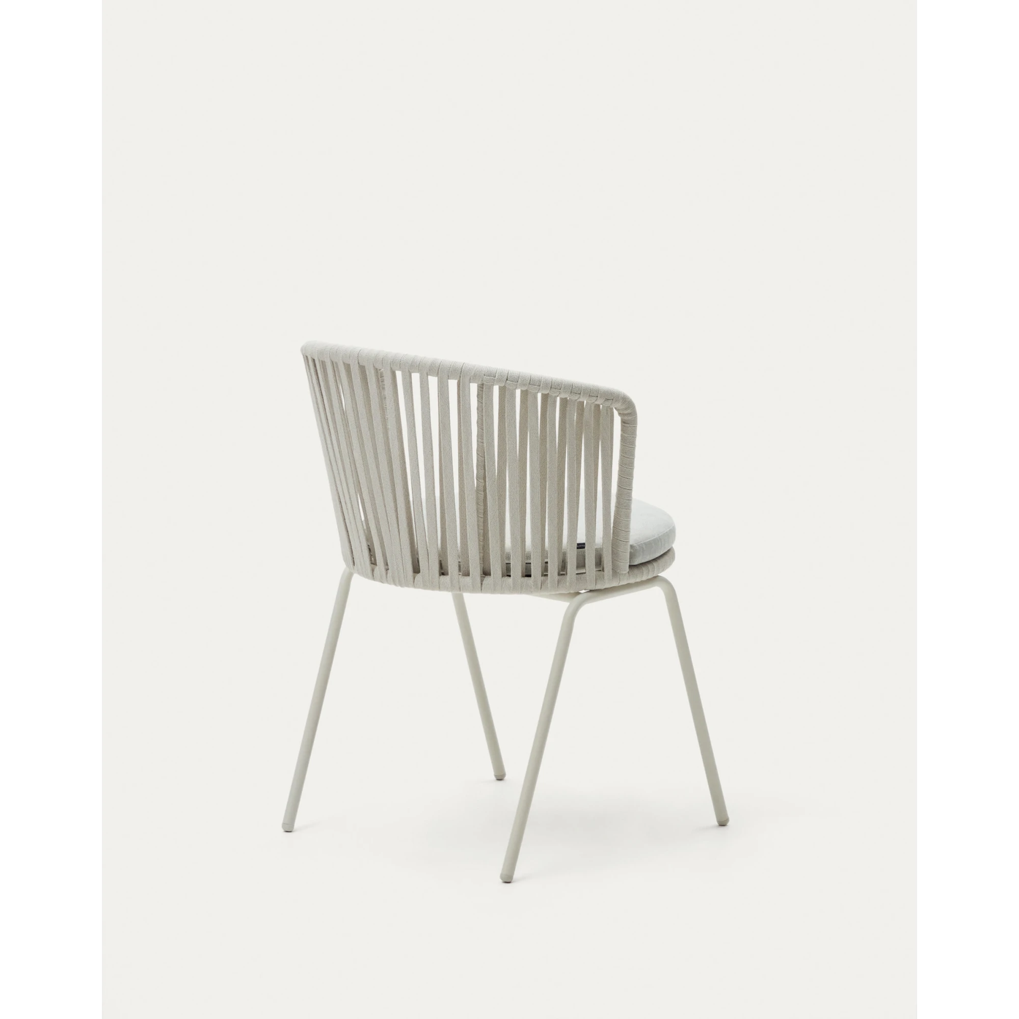Kave Home Saconca Dining Chair, Light Grey, set of 4