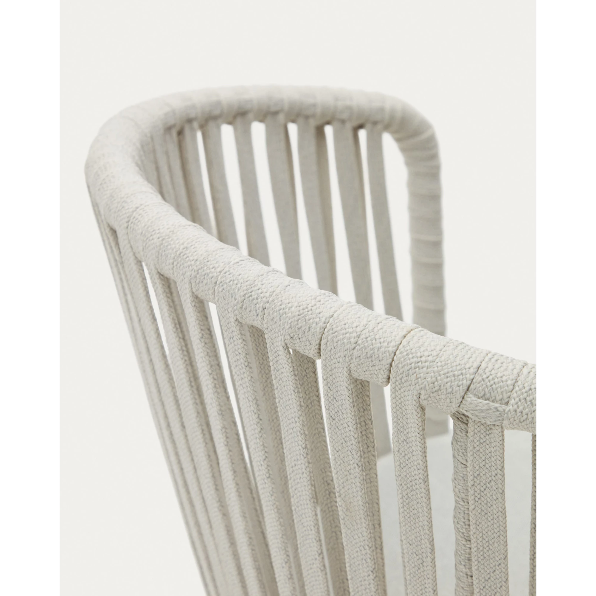 Kave Home Saconca Dining Chair, Light Grey, set of 4