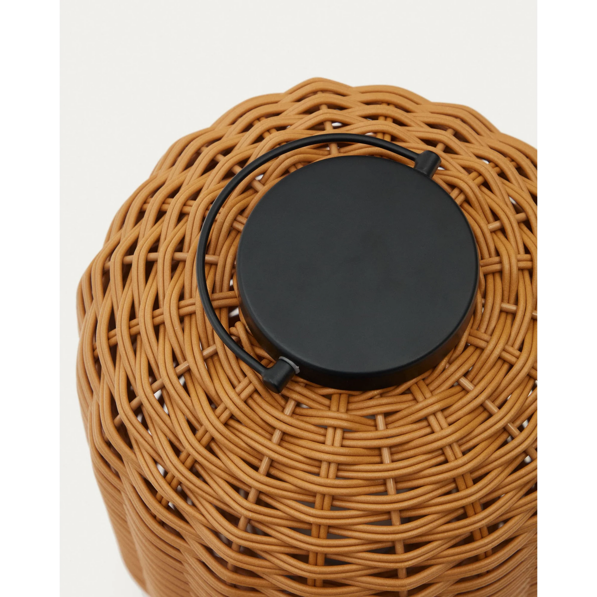 Kave Home Saranella Table Lamp, Small, Brown