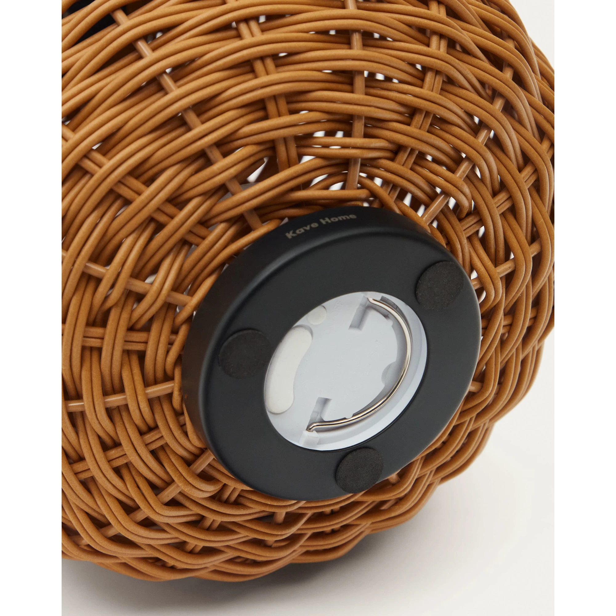 Kave Home Saranella Table Lamp, Small, Brown