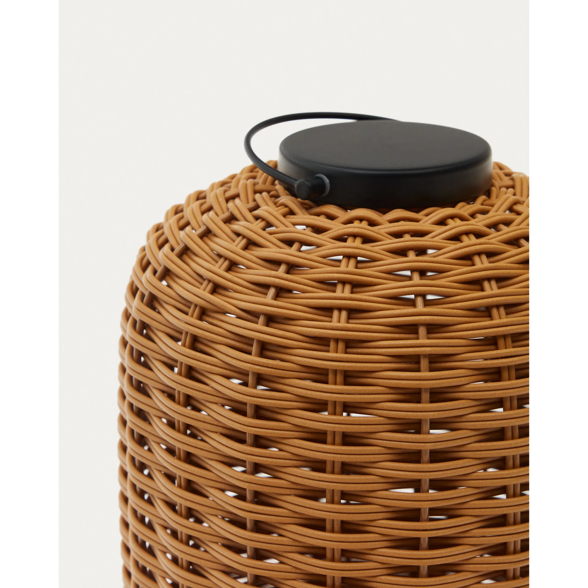 Kave Home Saranella Table Lamp, Small, Brown