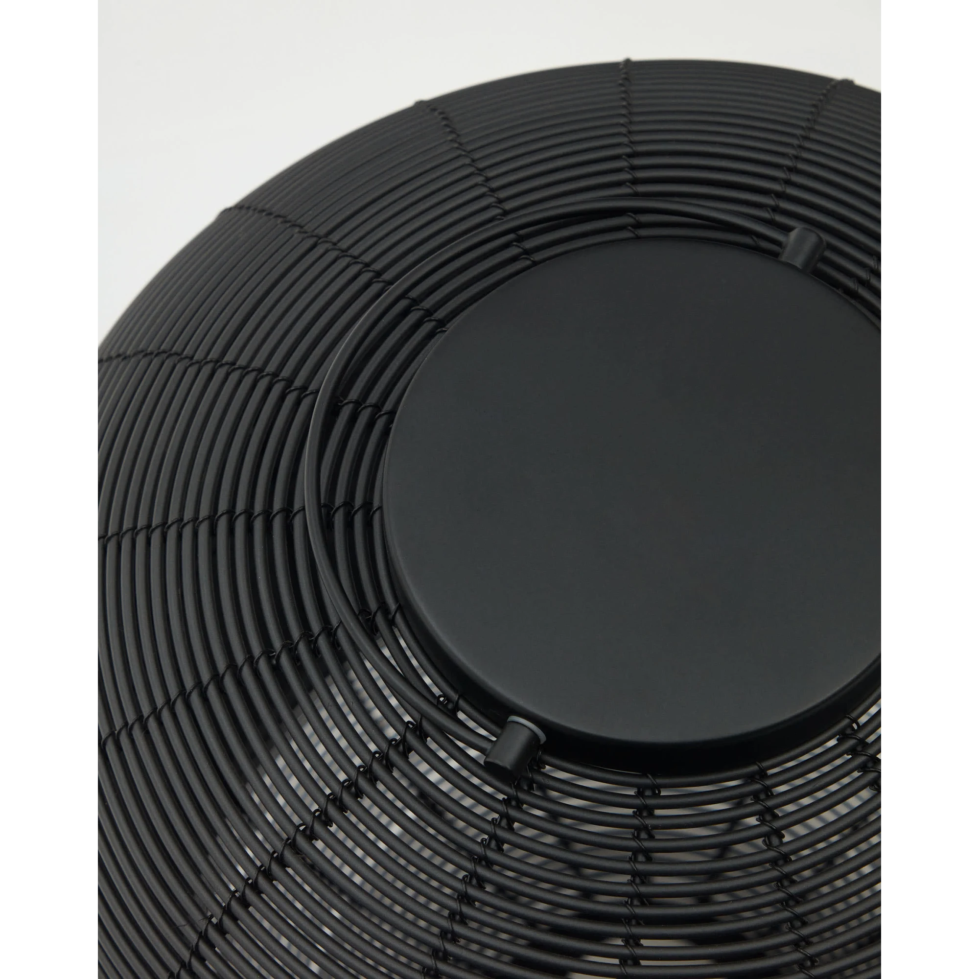 Kave Home Saranella Table Lamp, Large, Black