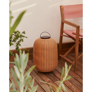 Kave Home Saranella Table Lamp, Large, Brown