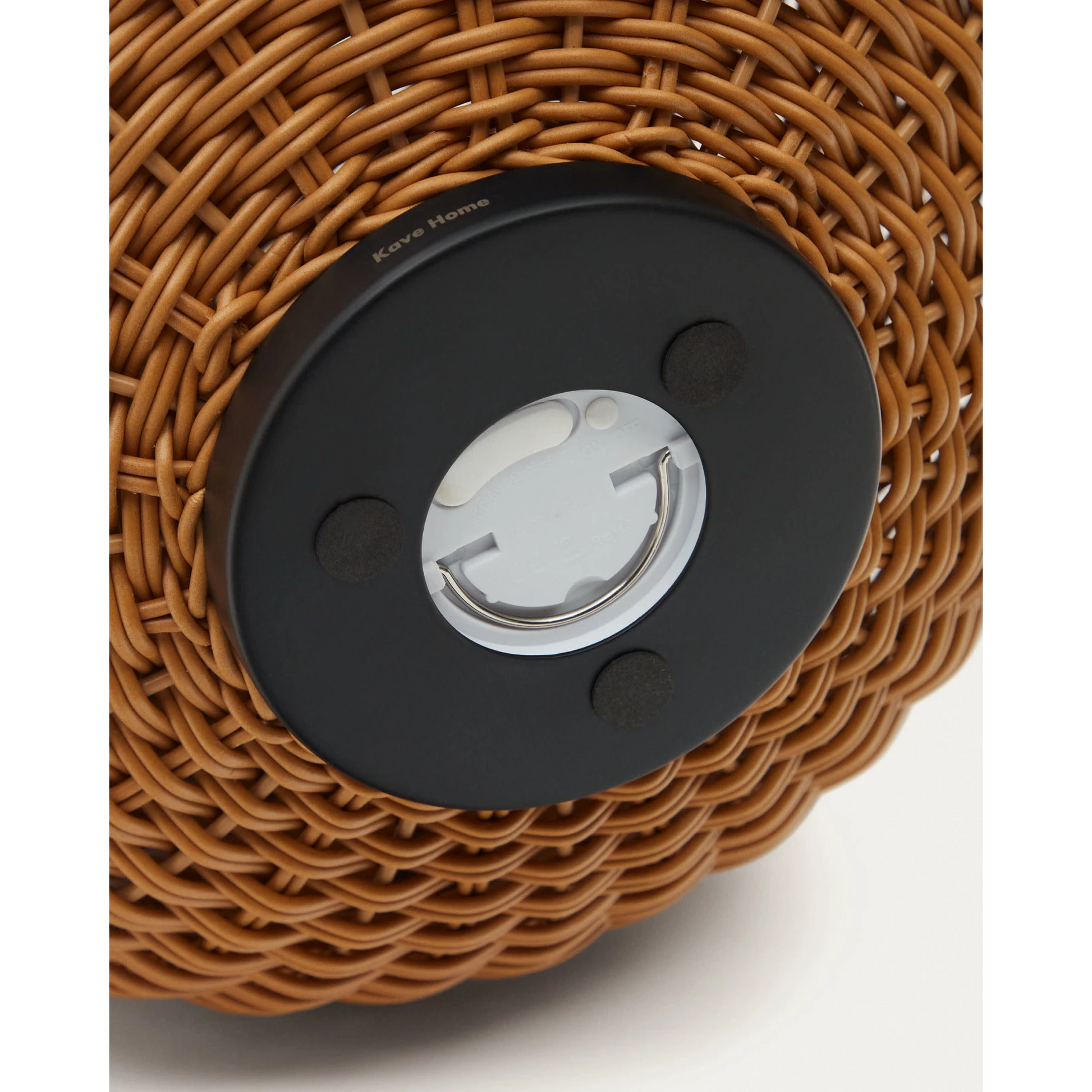 Kave Home Saranella Table Lamp, Large, Brown