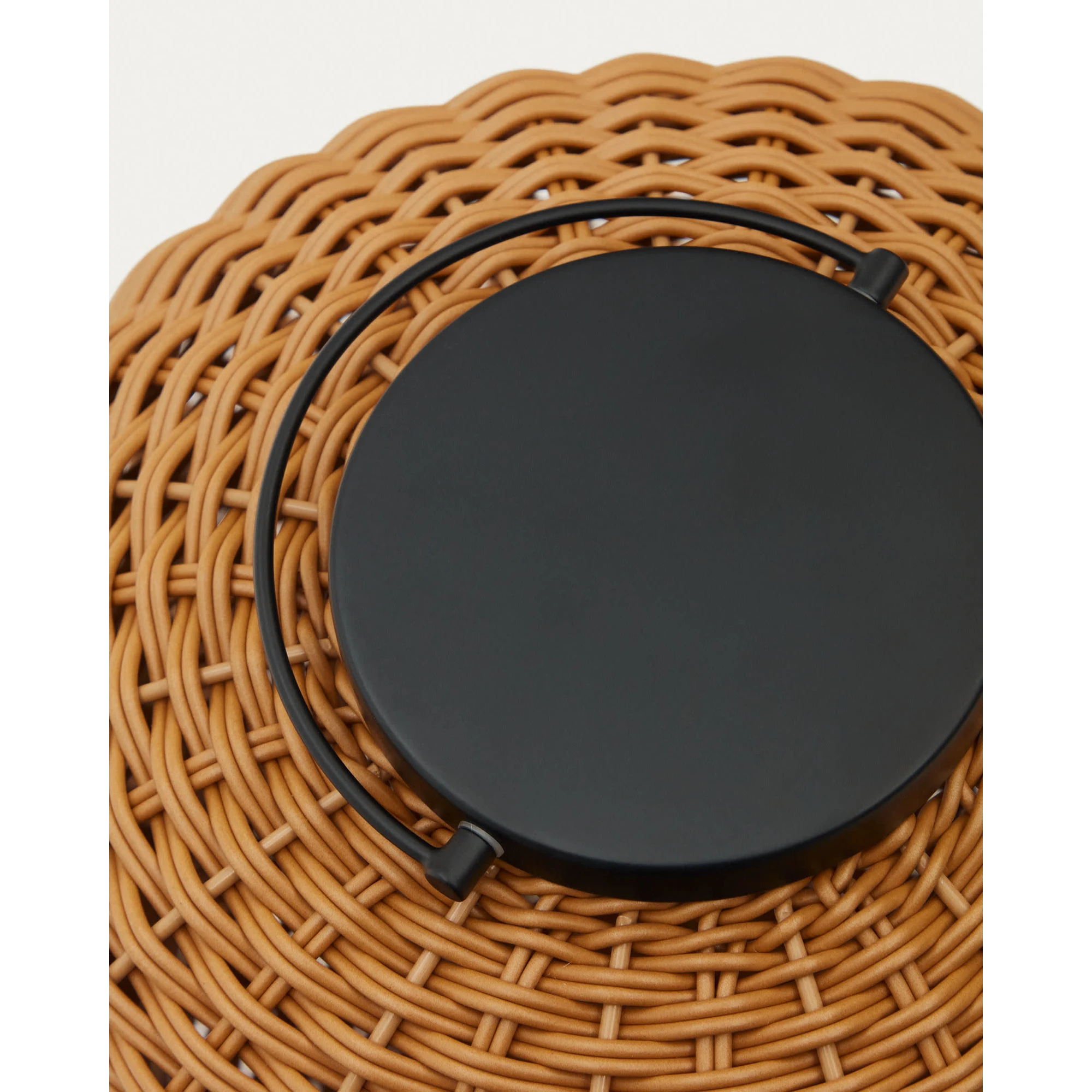 Kave Home Saranella Table Lamp, Large, Brown