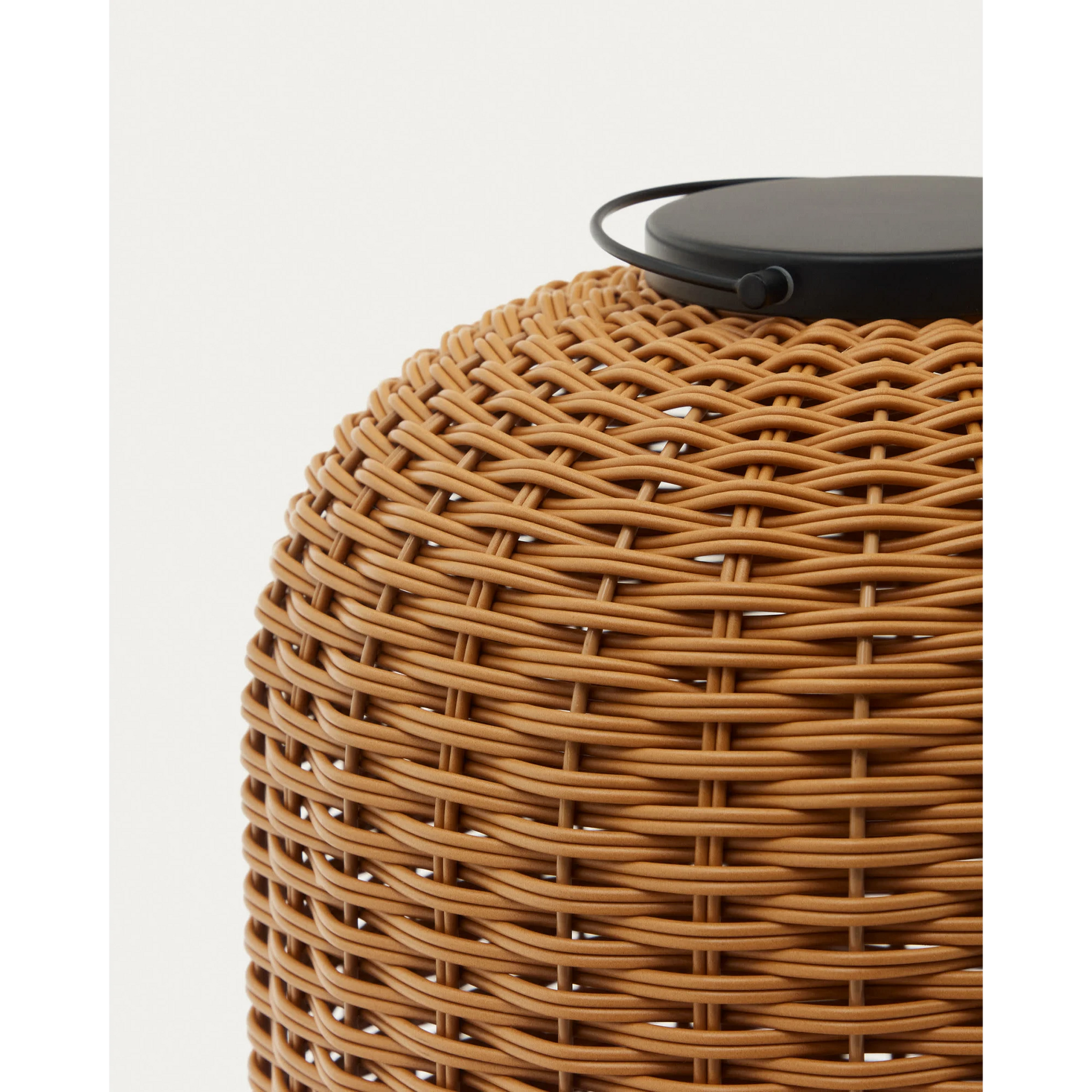 Kave Home Saranella Table Lamp, Large, Brown