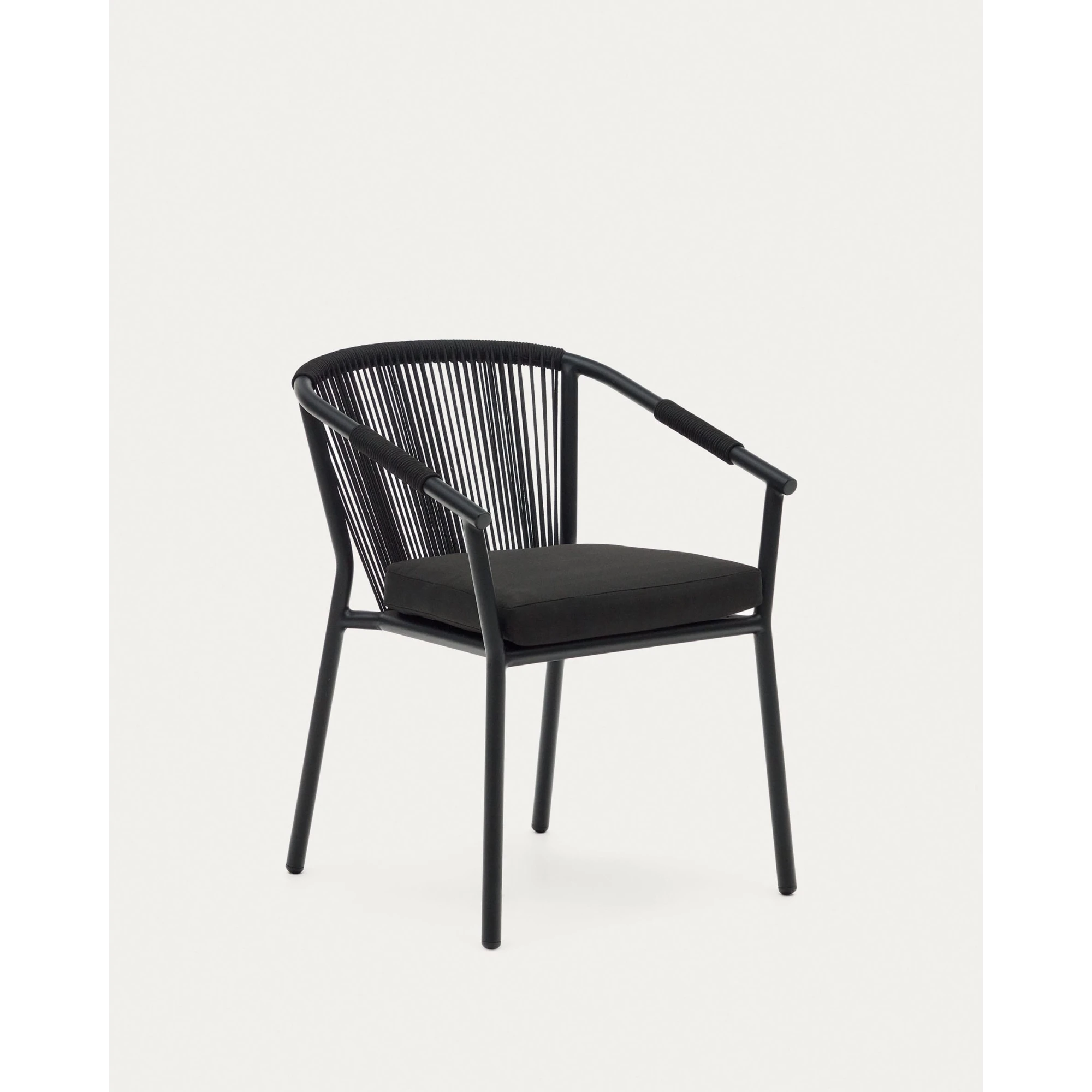 Kave Home Xelida Dining Chair, Black, Set of 4