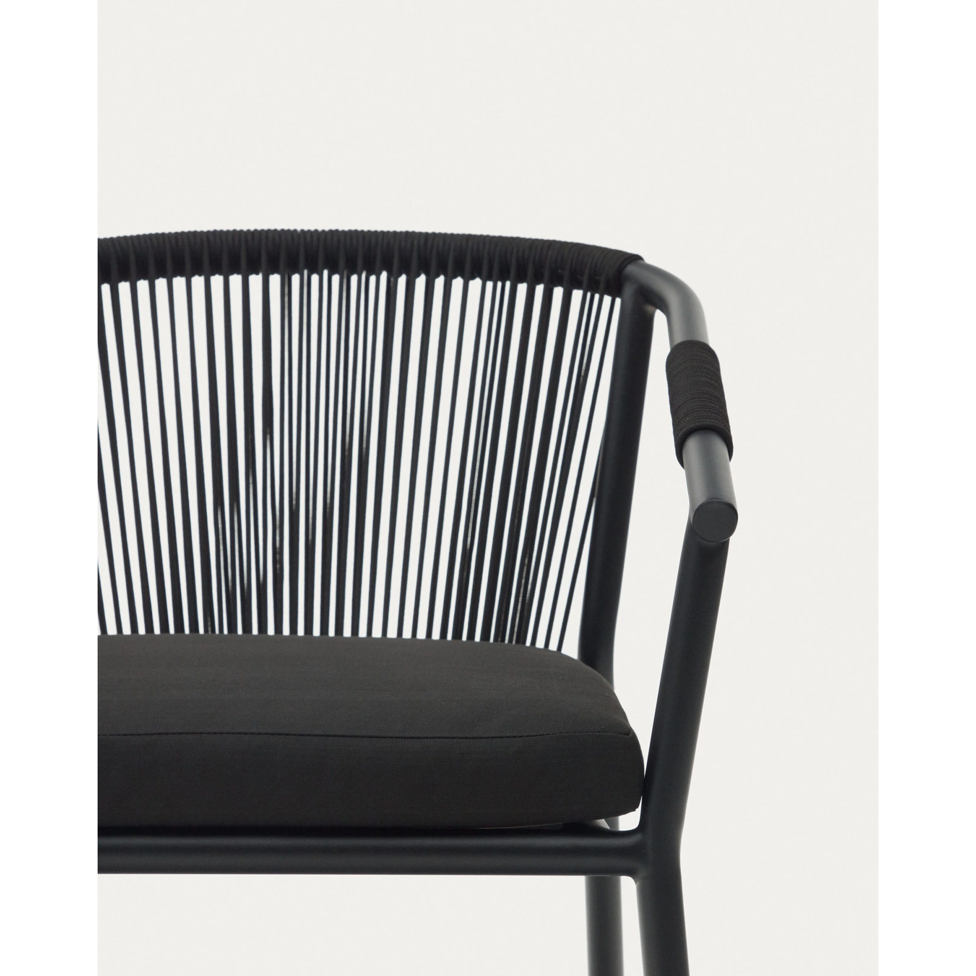 Kave Home Xelida Dining Chair, Black, Set of 4