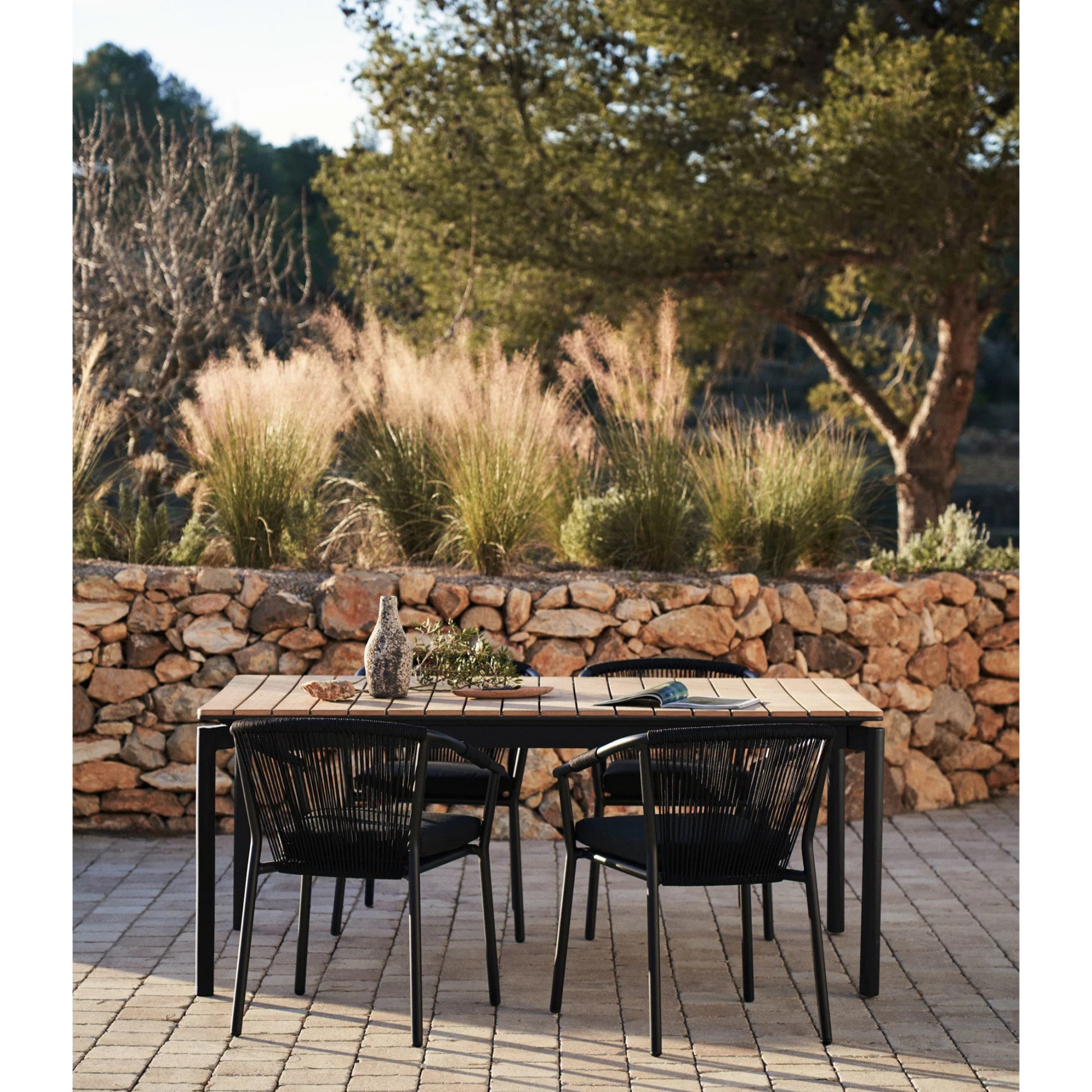 Kave Home Xelida Dining Chair, Black, Set of 4