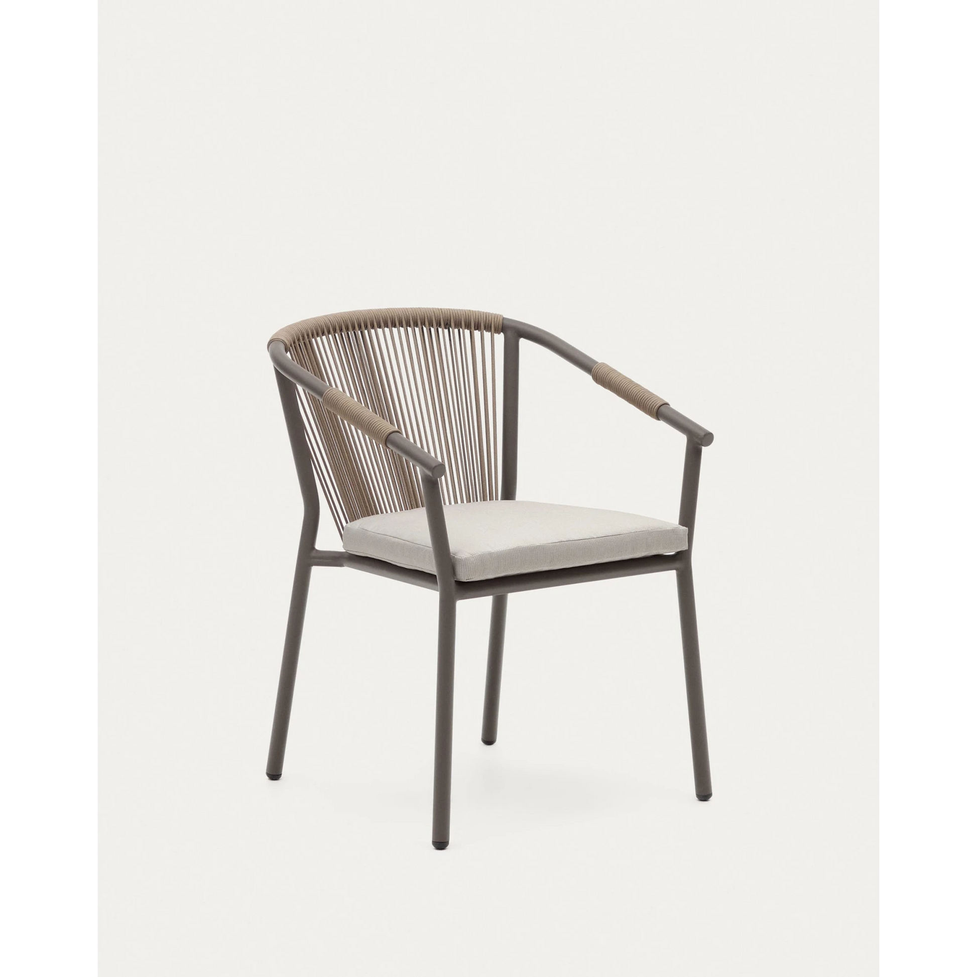 Kave Home Xelida Dining Chair, Brown, Set of 4