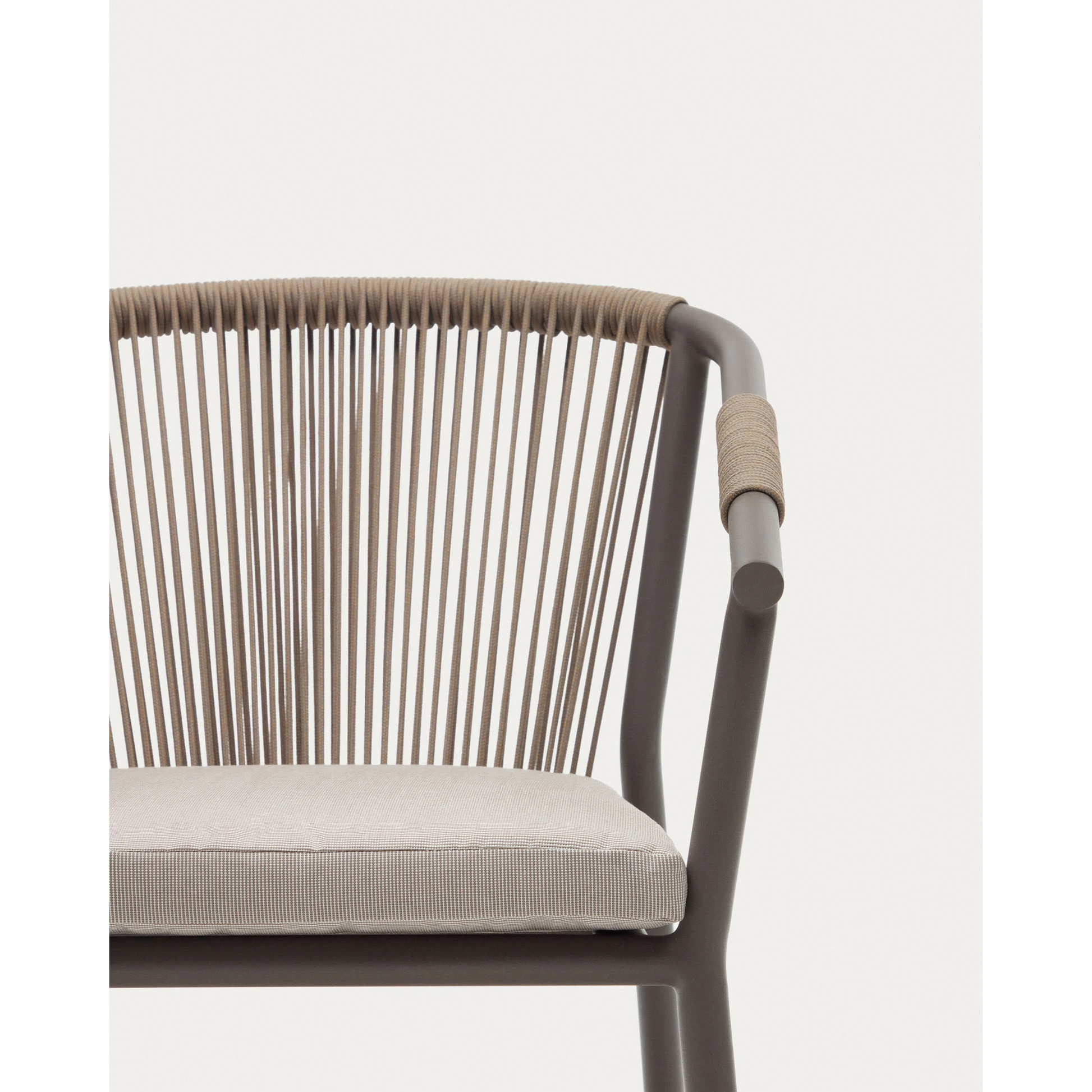 Kave Home Xelida Dining Chair, Brown, Set of 4