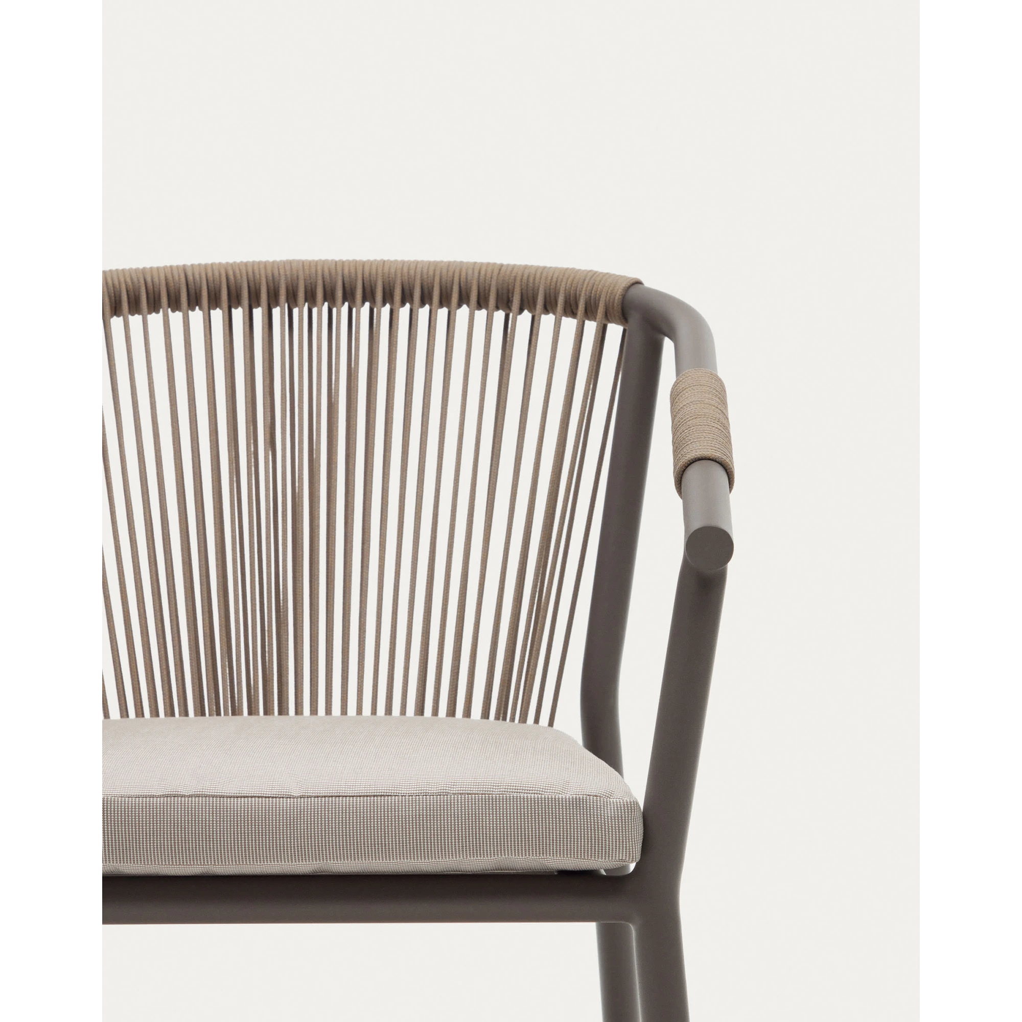 Kave Home Xelida Dining Chair, Brown, Set of 4