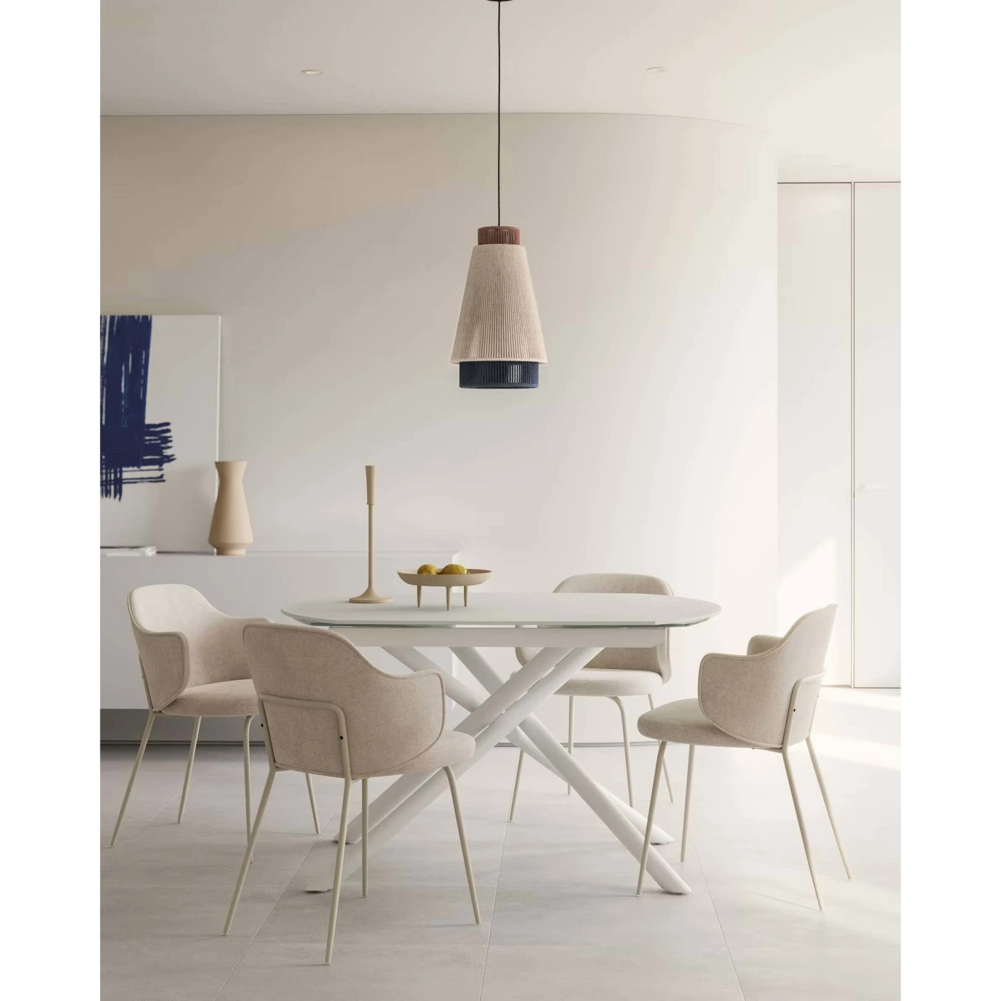 Kave Home Yunia Dining Chair, Beige