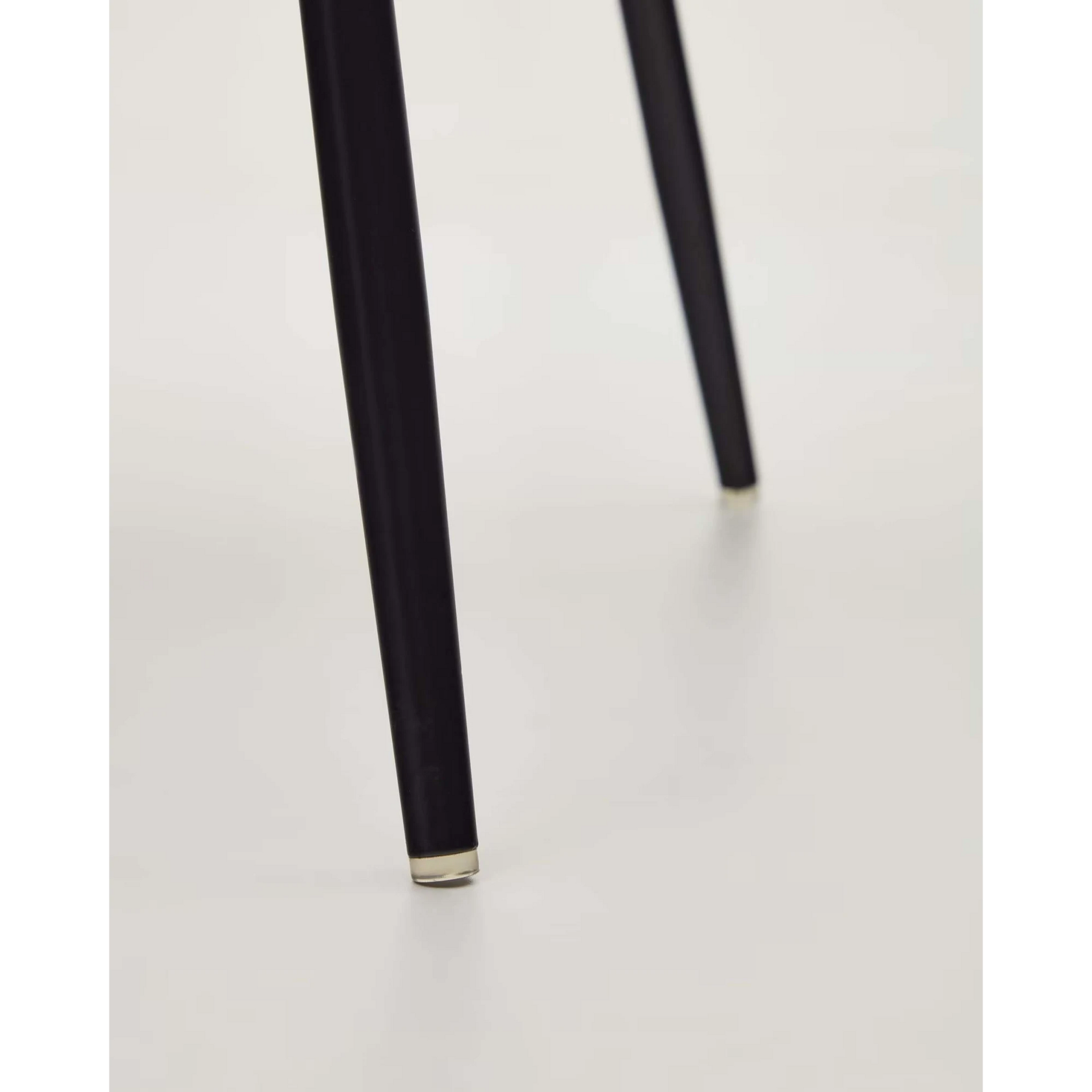 Kave Home Yunia Dining Chair, Dark Grey