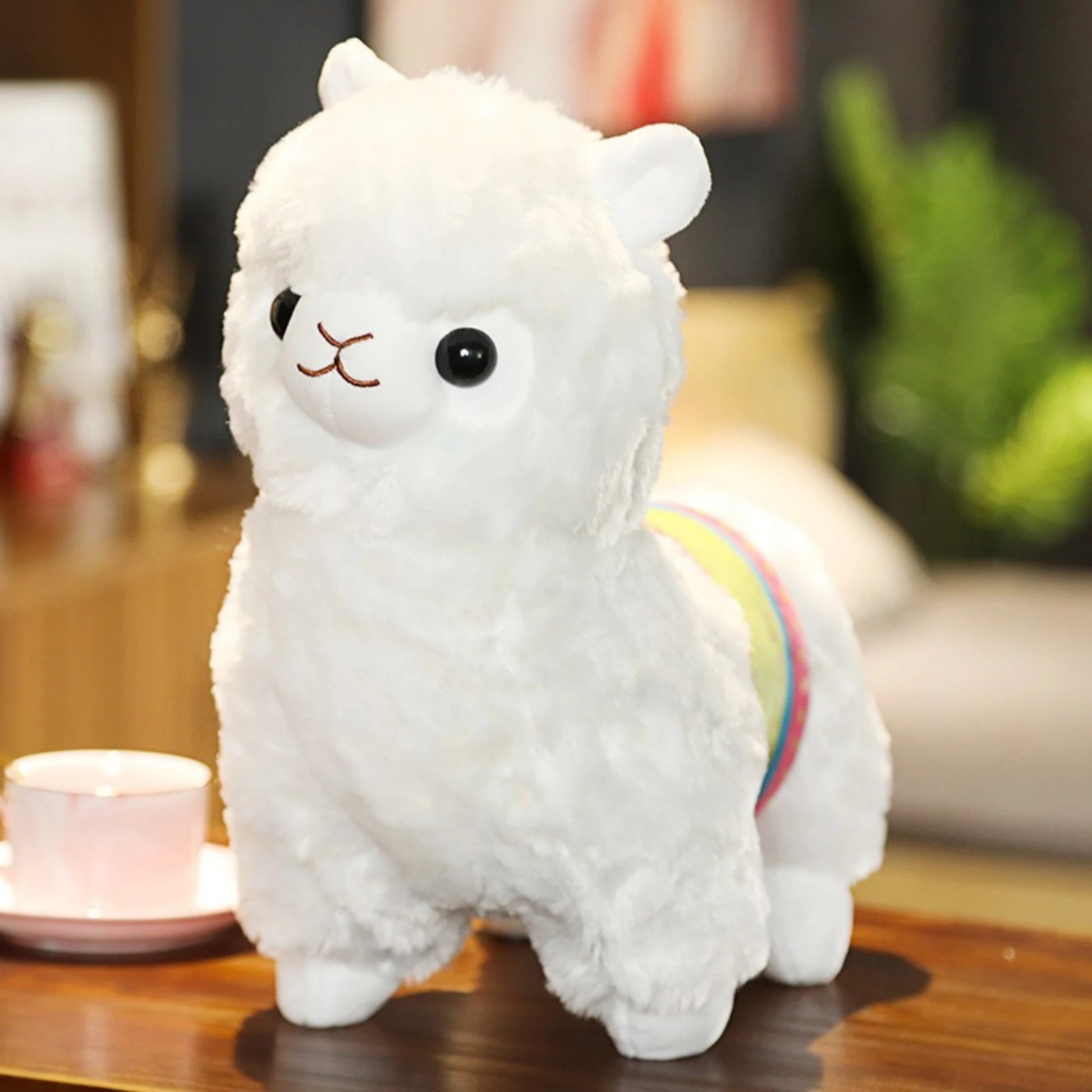 Alpaka Soft Toy, White, 35cm