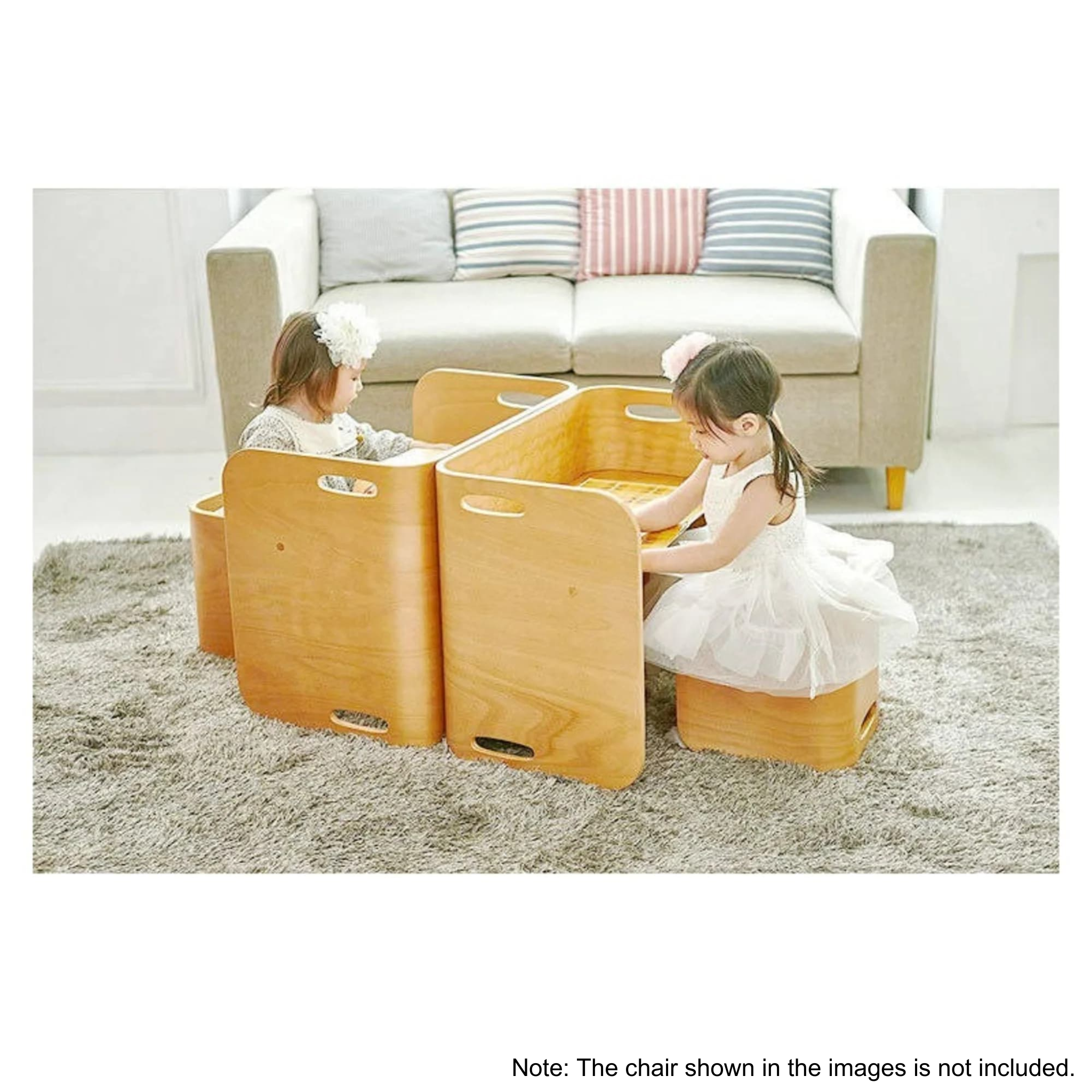 Alpaka Joy Kids Table, Plywood, Birch