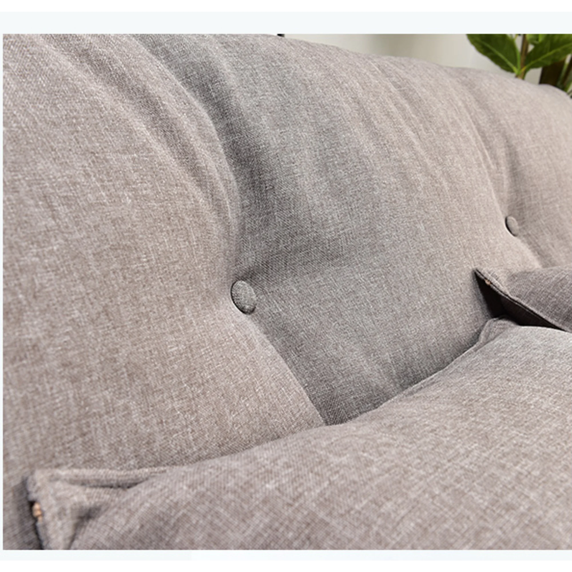 Urbana Japanese Futon Lounge 1-Seater Sofa Bed, 120cm, Grey