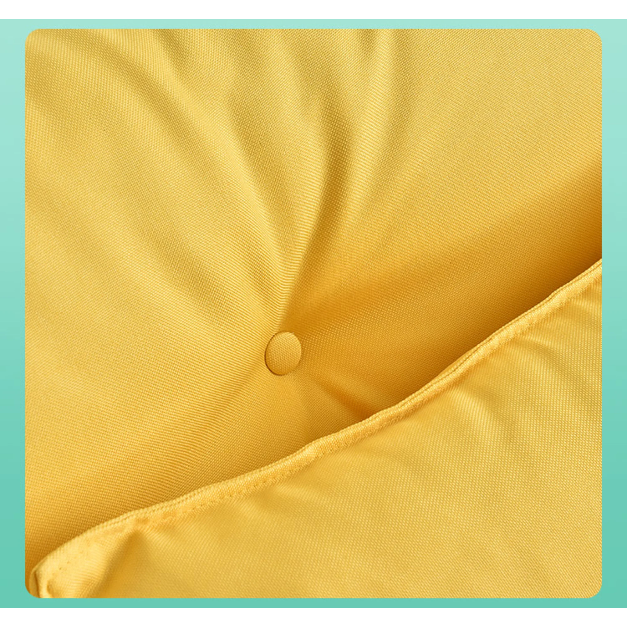 Urbana Japanese Futon Lounge 2-Seater Sofa Bed, Yellow, 150cm