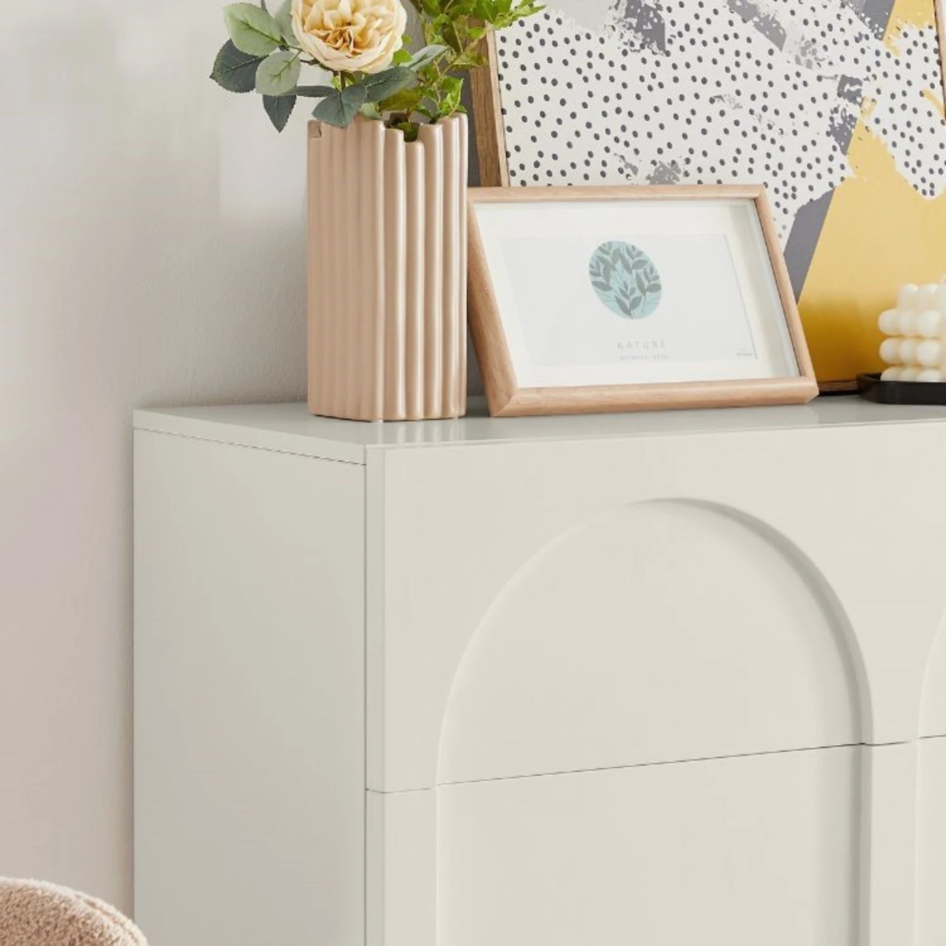 Lifely Arch Sideboard with 3 Drawers