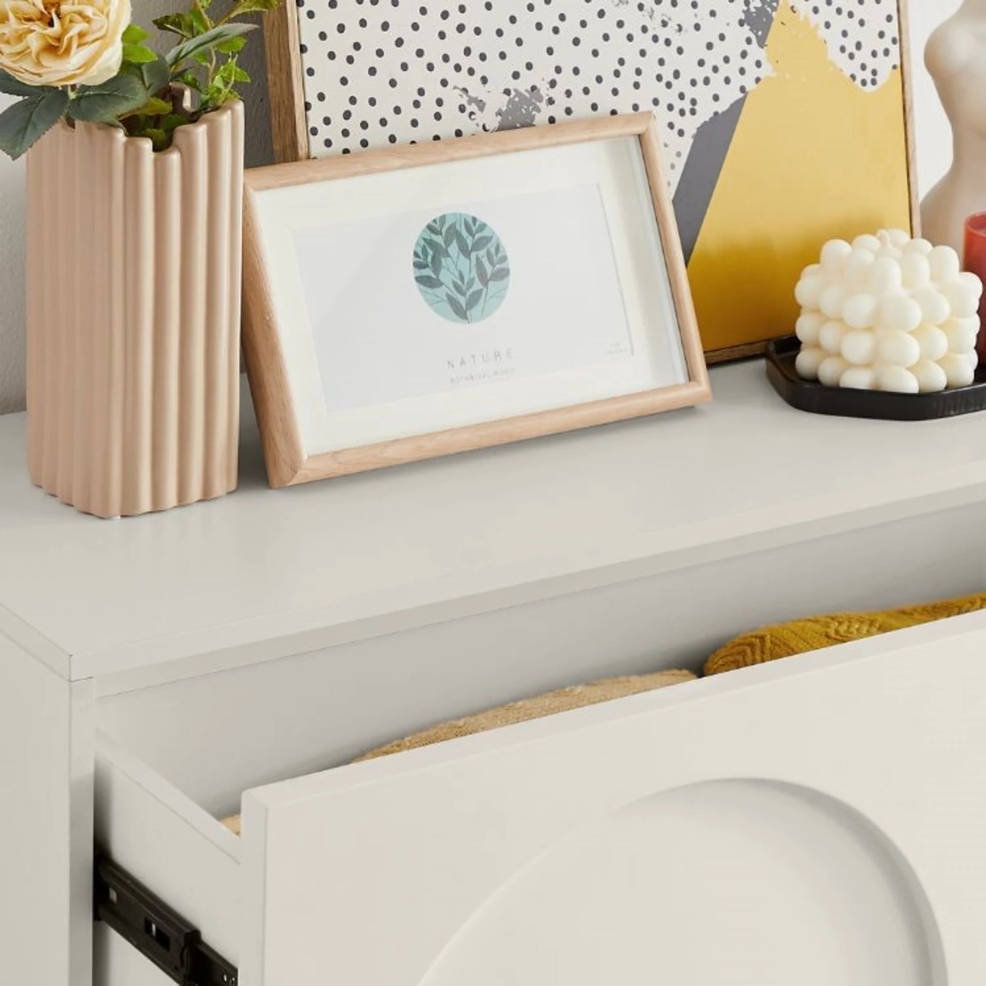 Lifely Arch Sideboard with 3 Drawers