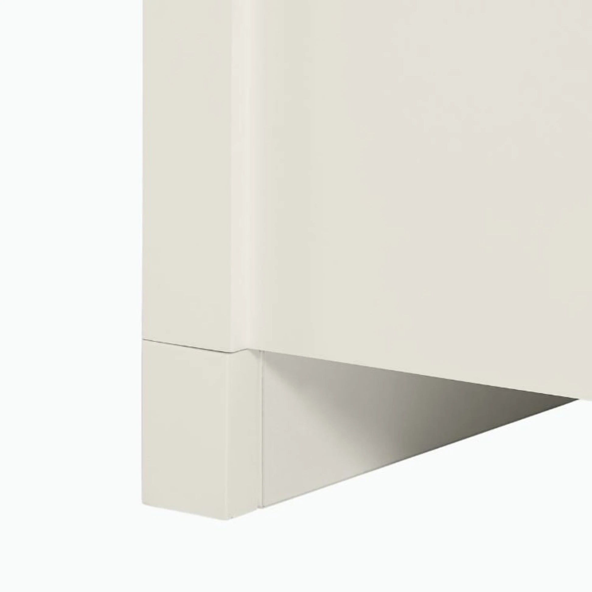 Lifely Arch Bedside Table, 40Wx45Lx60Hcm, Creamy White