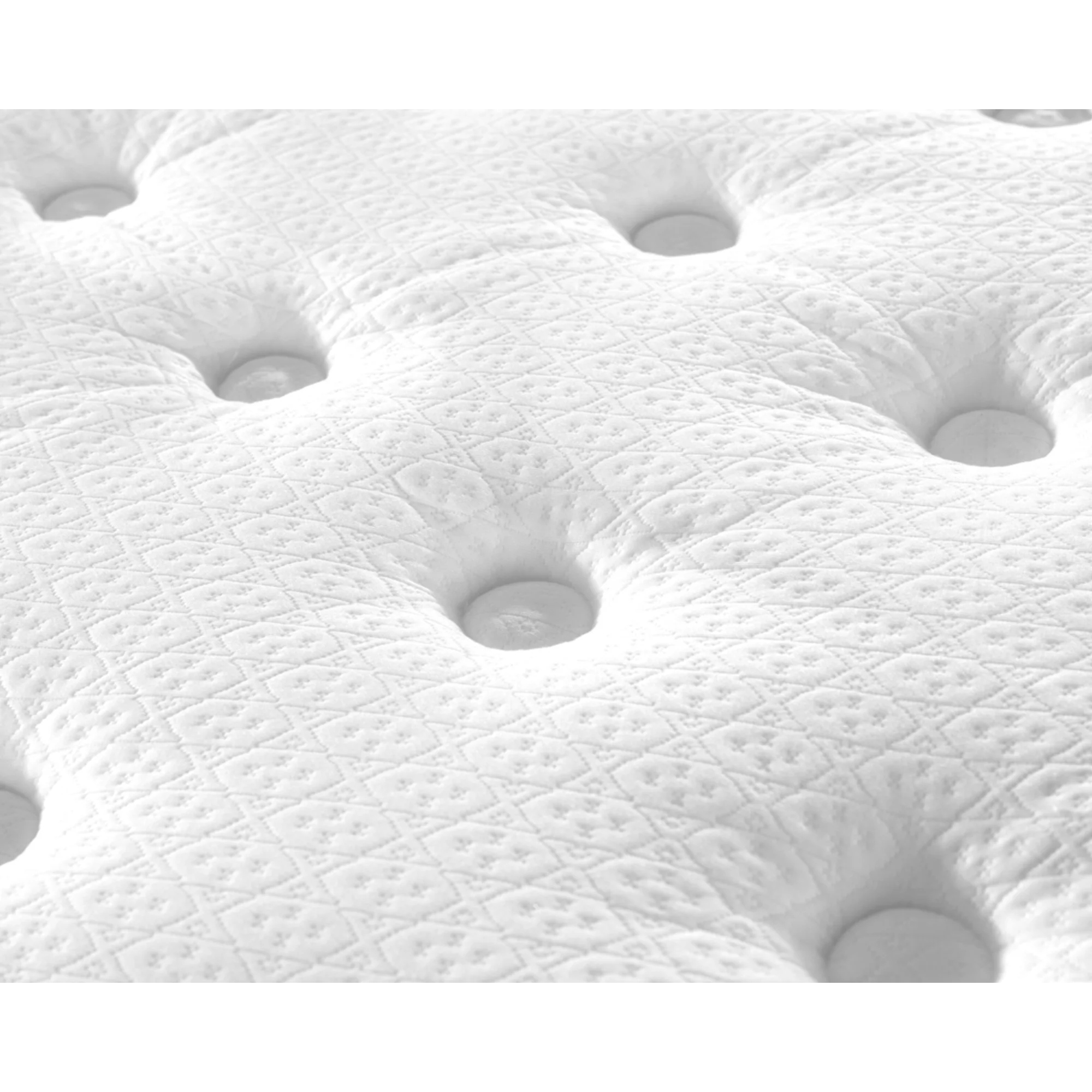 Lifely Deep Dream Essential Pocket Spring Mattress, Medium Firm, White, Grey