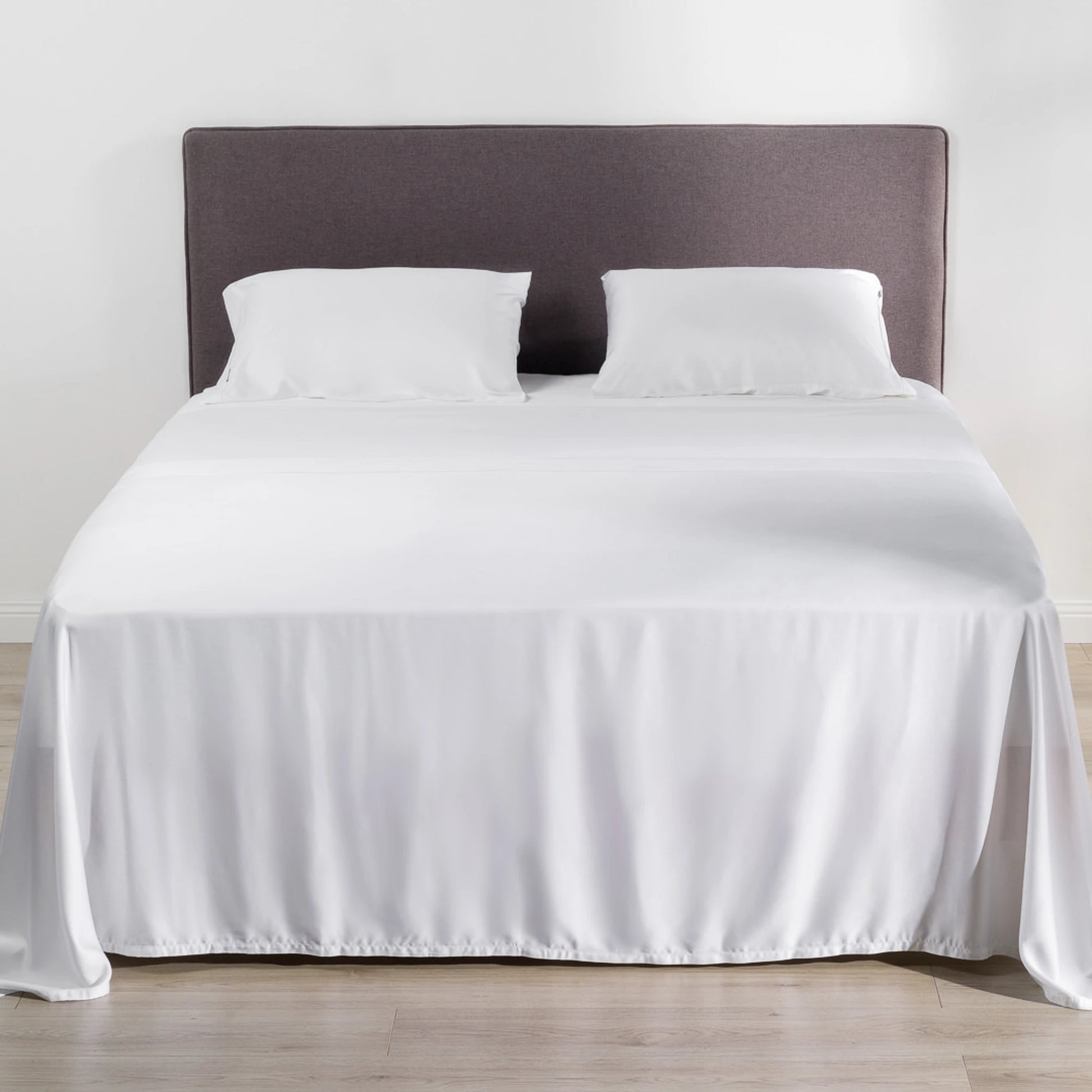 Lifely Deep Dream Luxury 500ThreadCount Flat Sheet, White, NZ Queen, 260Wx265+13Lcm