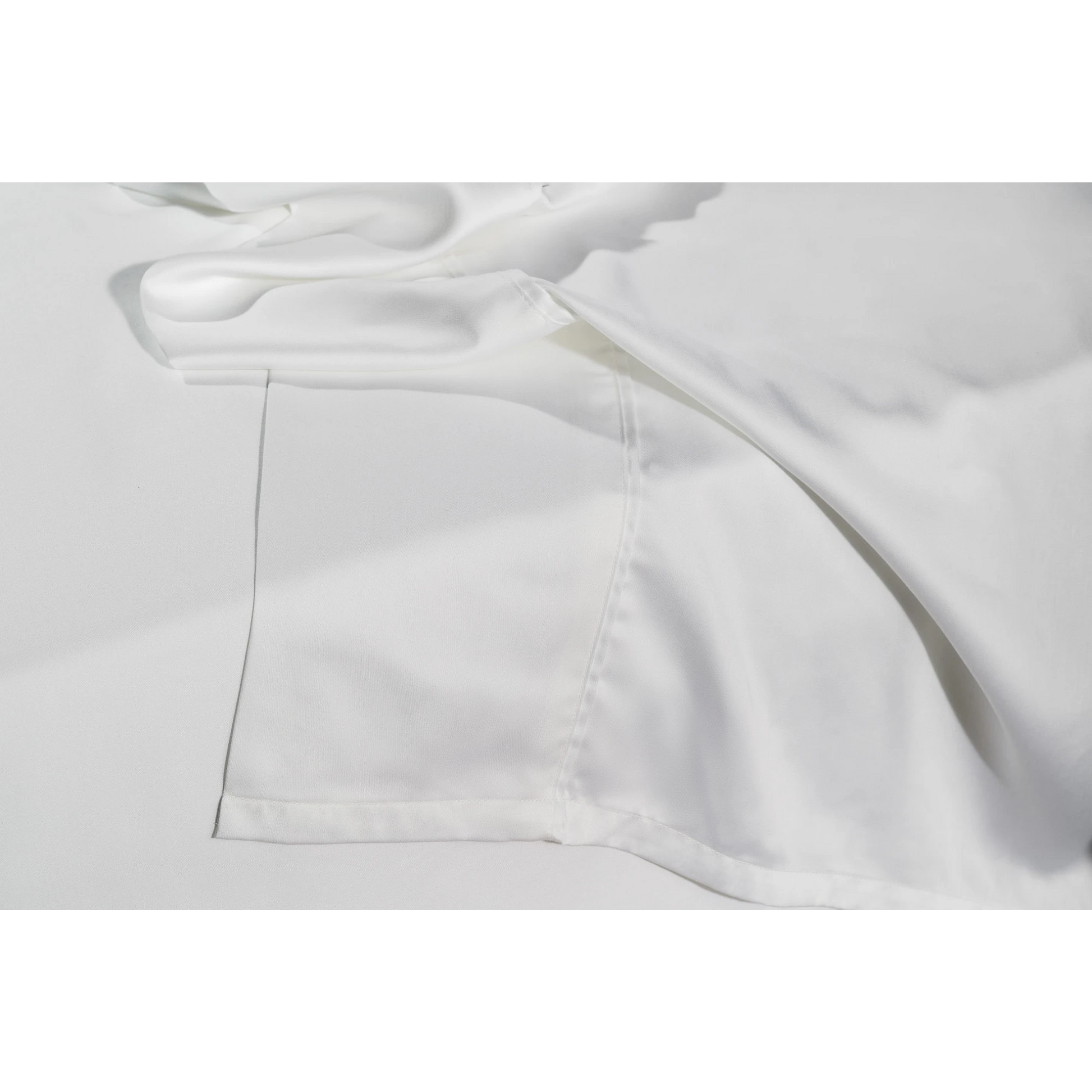 Lifely Deep Dream Luxury 500ThreadCount Flat Sheet, White, NZ Queen, 260Wx265+13Lcm
