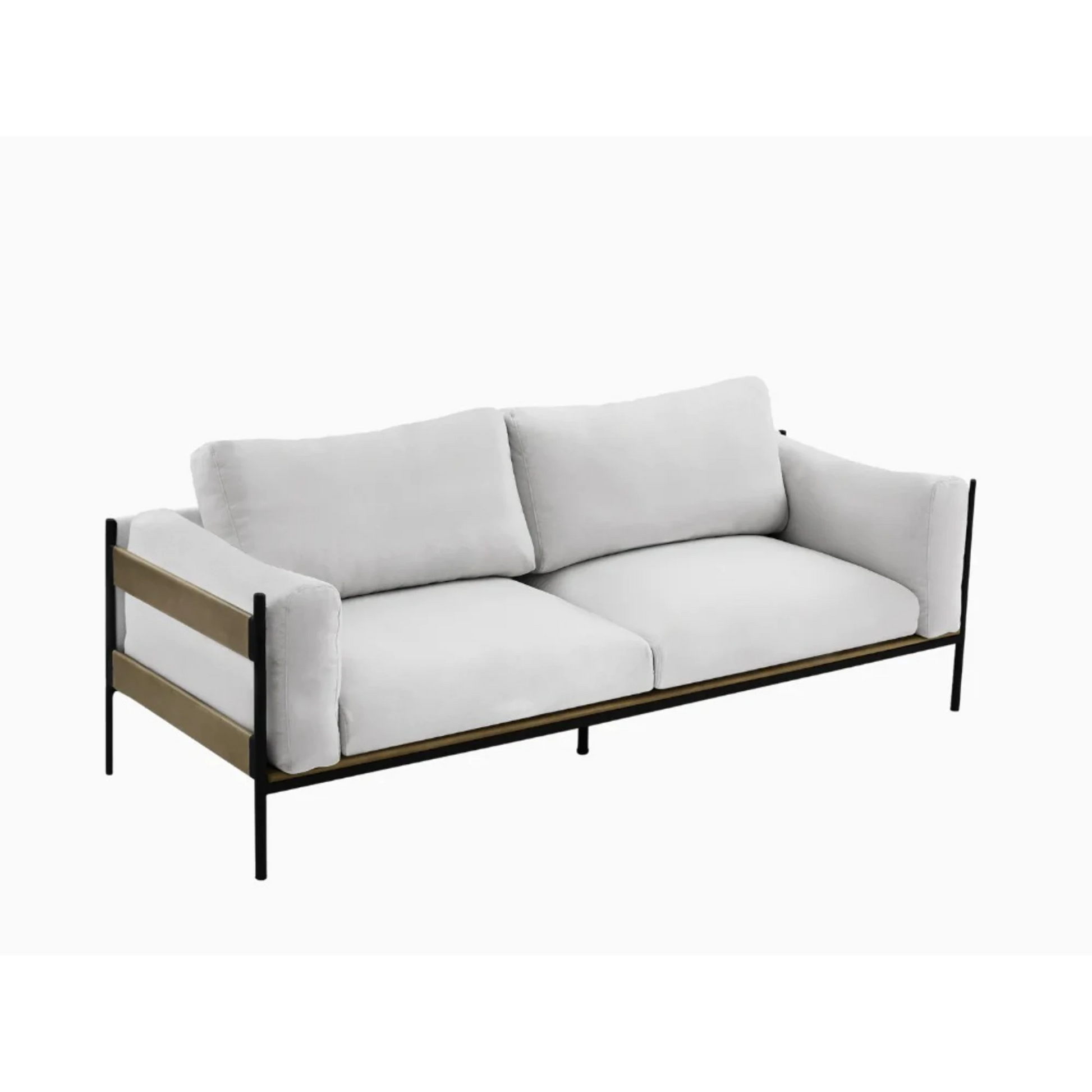 Lifely Nash 3 Seater Sofa, 79Wx208Lx81.5Hcm, Grey