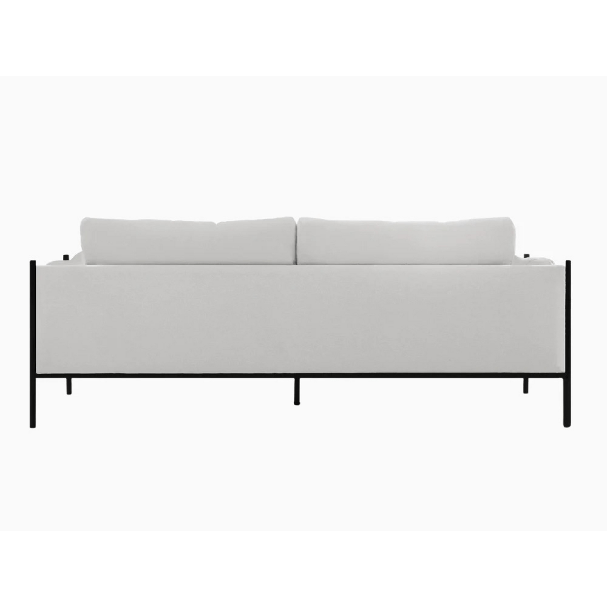 Lifely Nash 3 Seater Sofa, 79Wx208Lx81.5Hcm, Grey