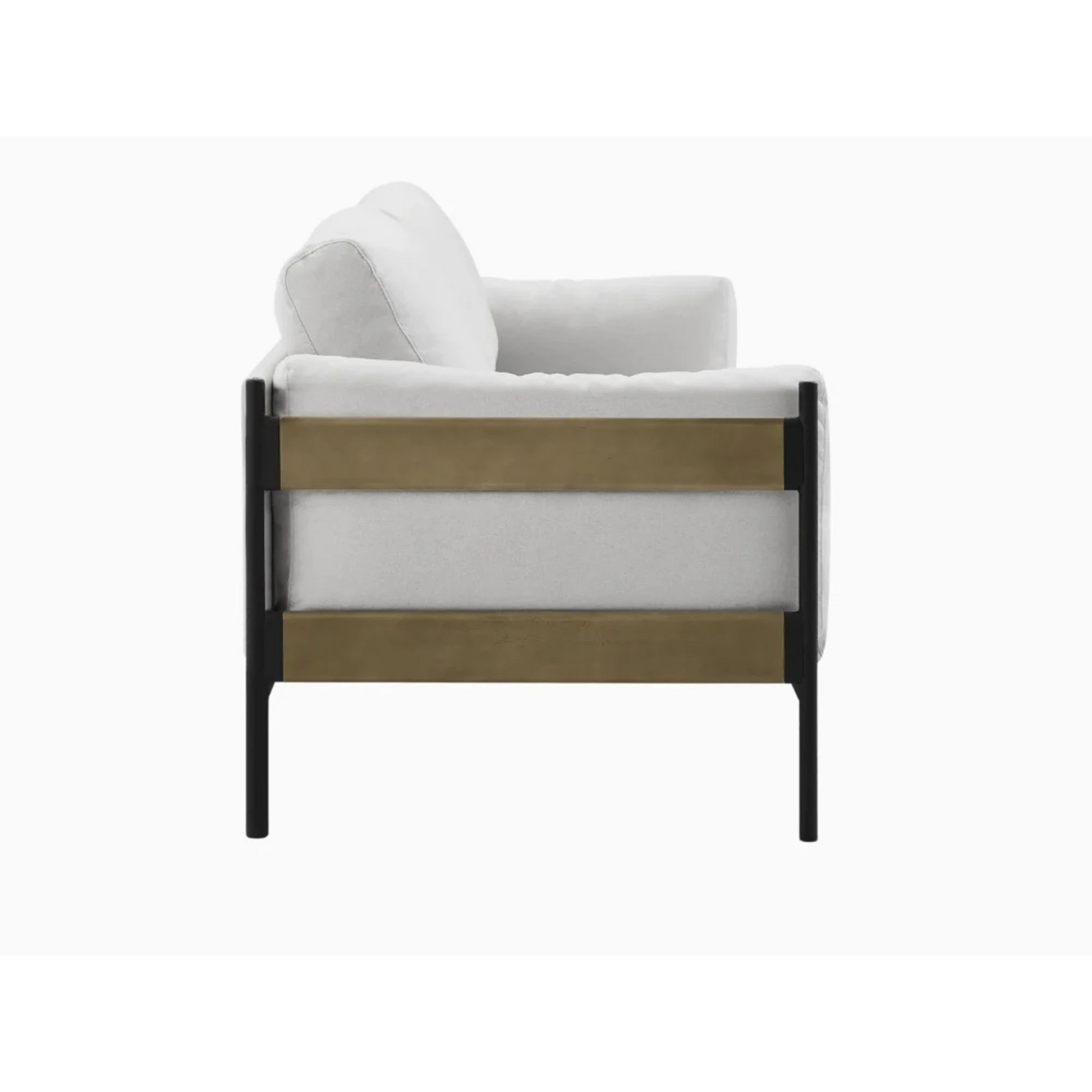 Lifely Nash 3 Seater Sofa, 79Wx208Lx81.5Hcm, Grey