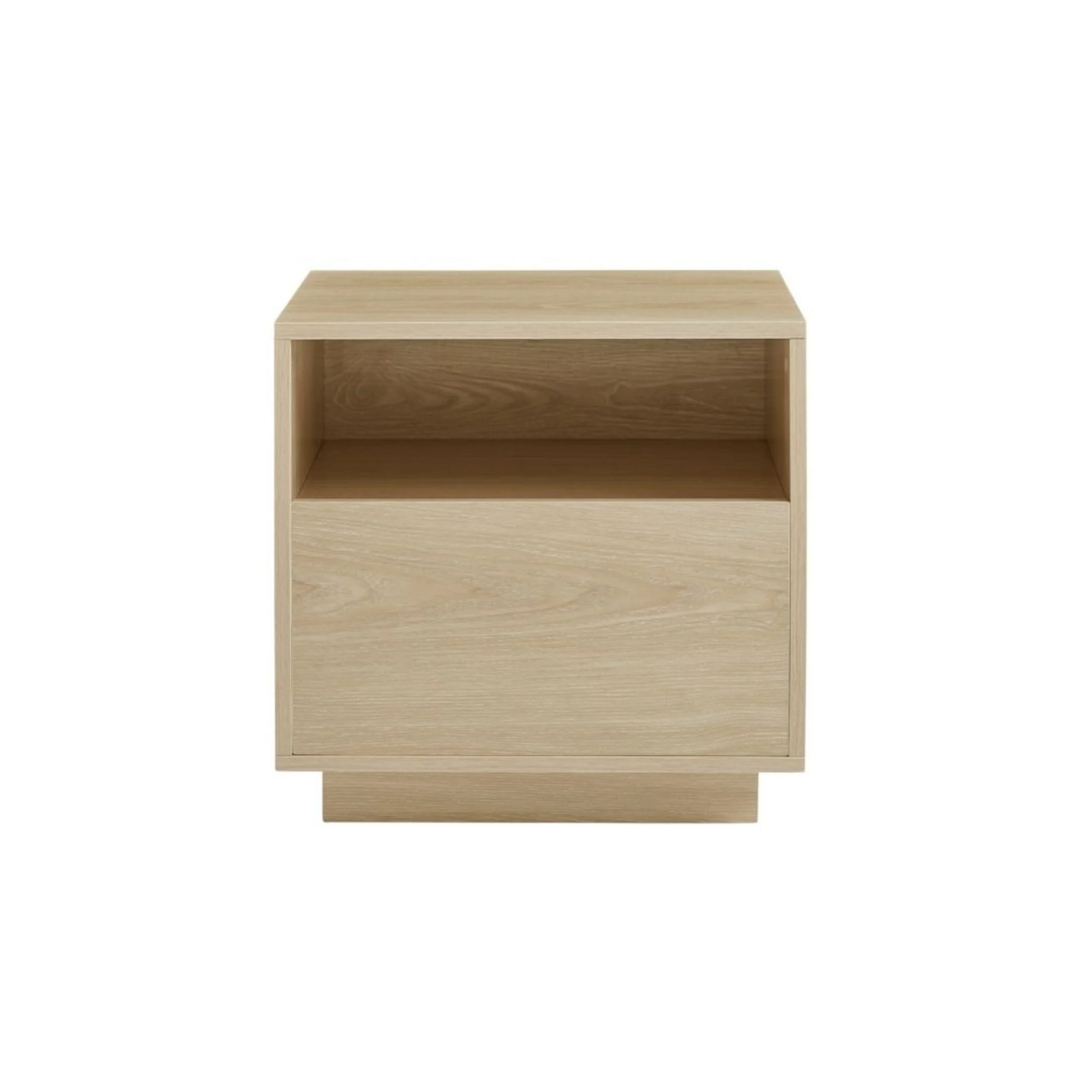 Lifely Nook Bedside Table, Natural Wood