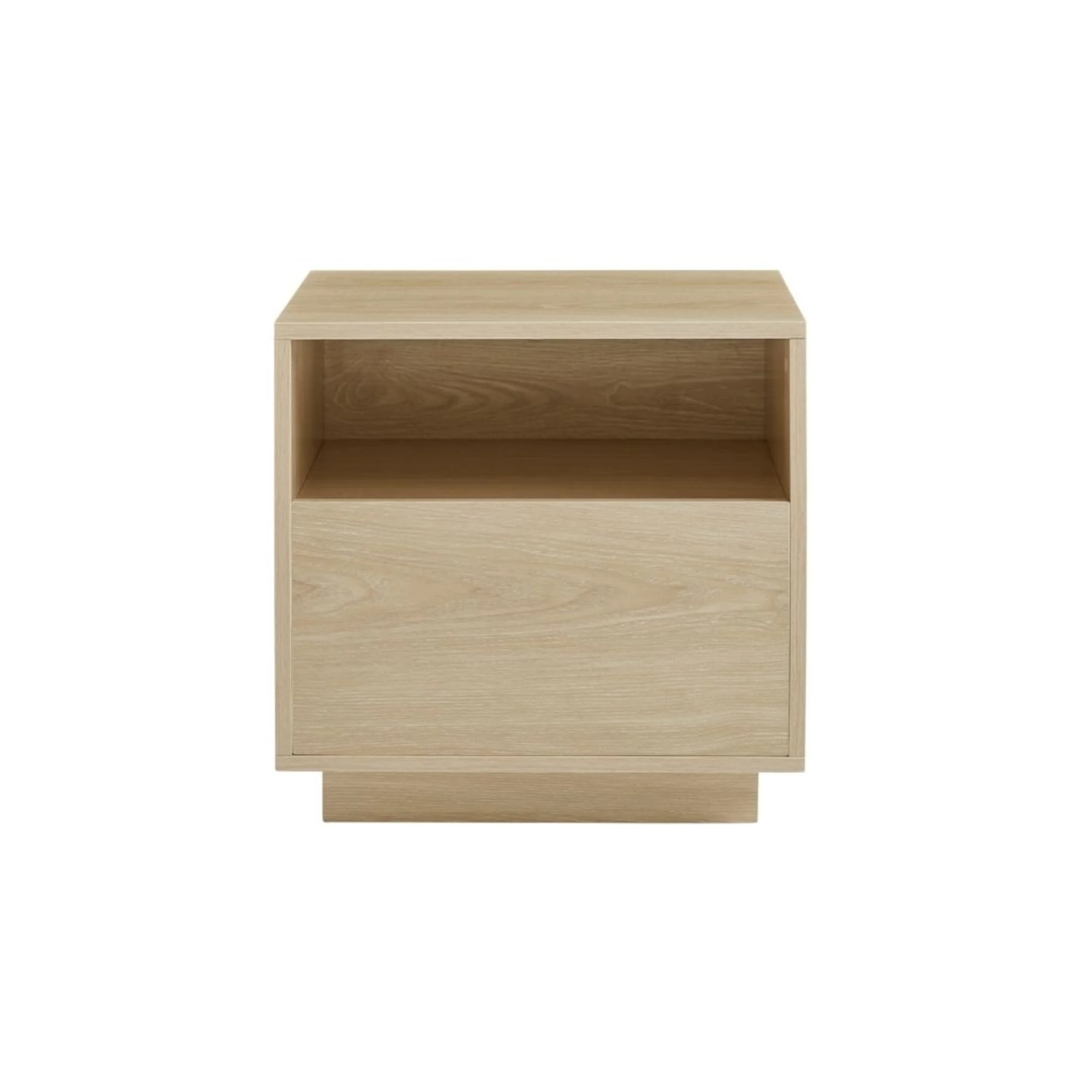 Lifely Nook Bedside Table, Natural Wood