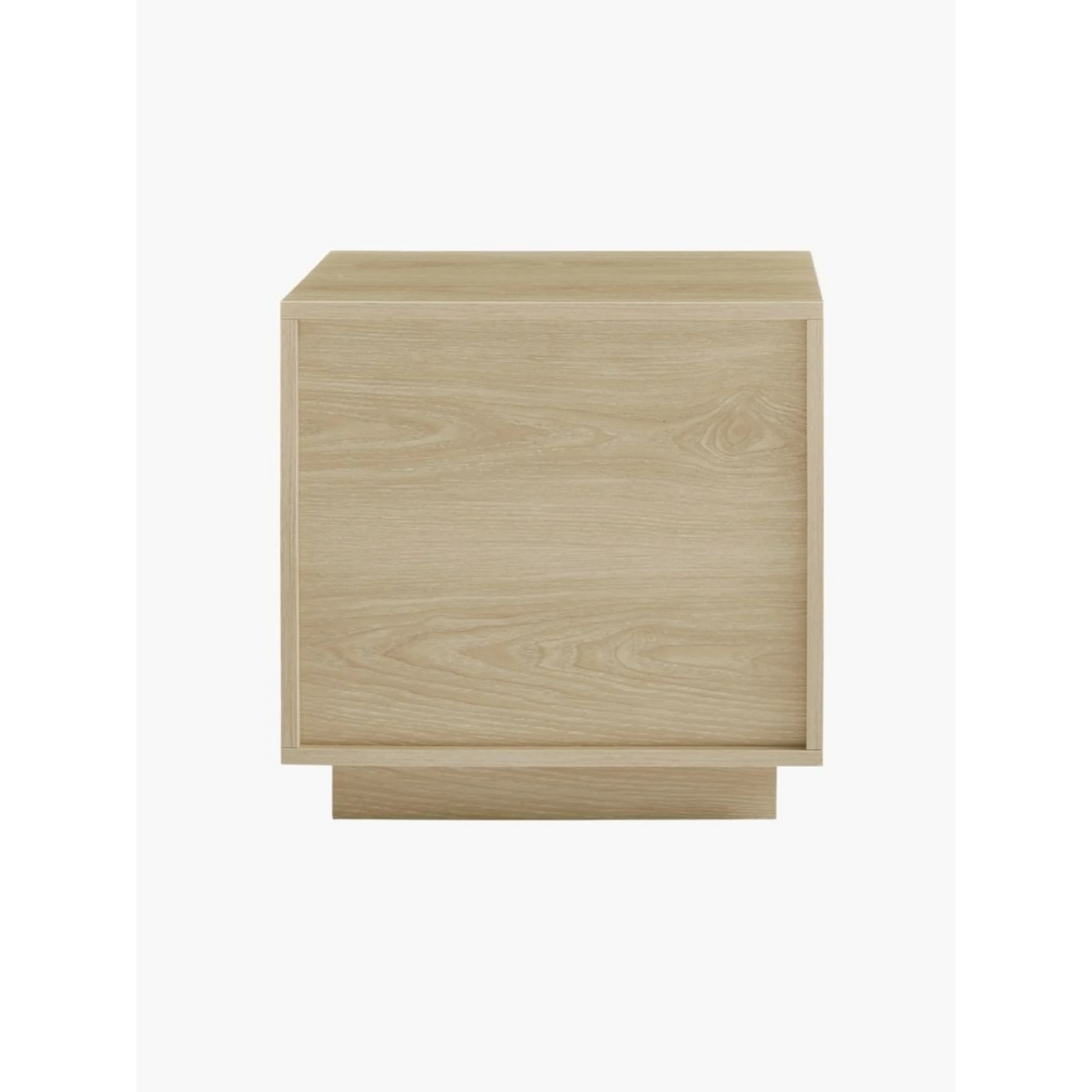 Lifely Nook Bedside Table, Natural Wood
