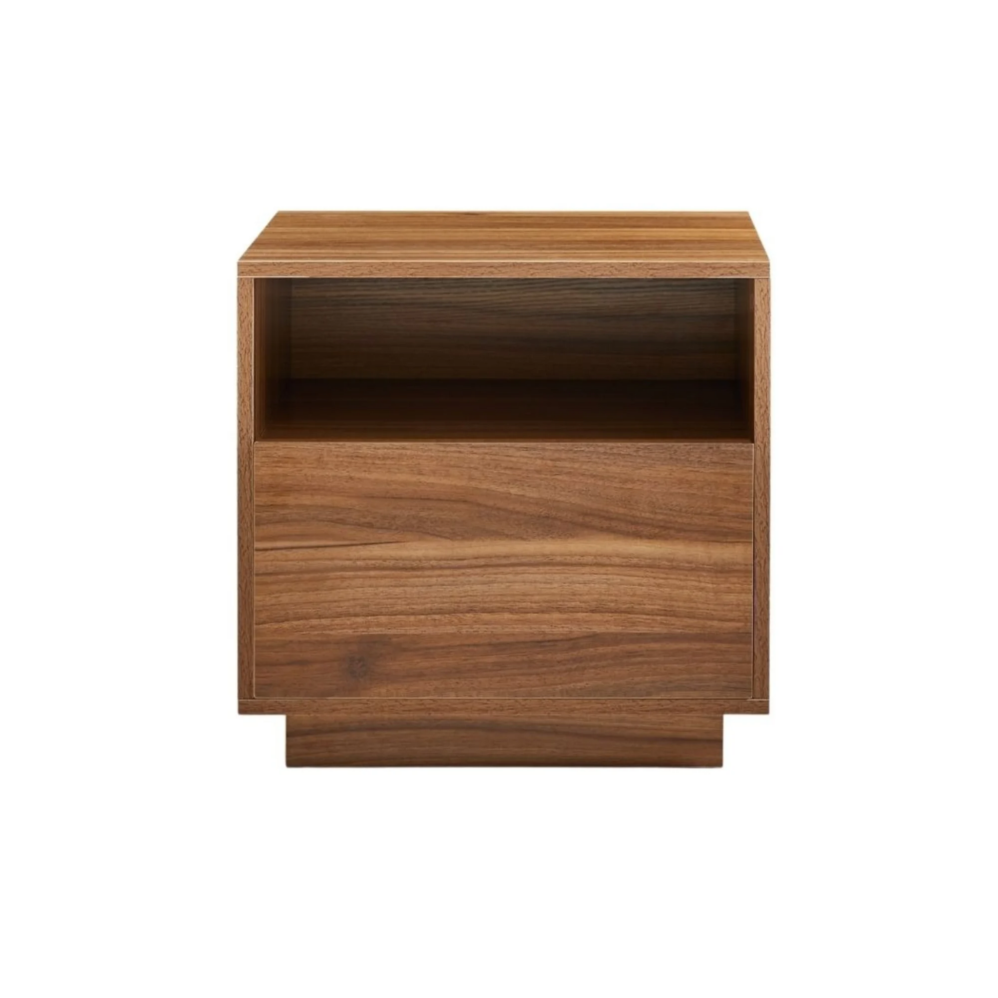 Lifely Nook Bedside Table, Dark Wood