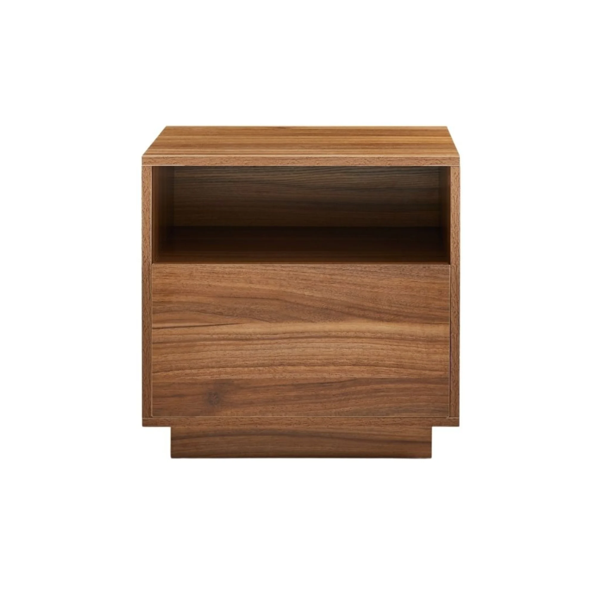 Lifely Nook Bedside Table, Dark Wood