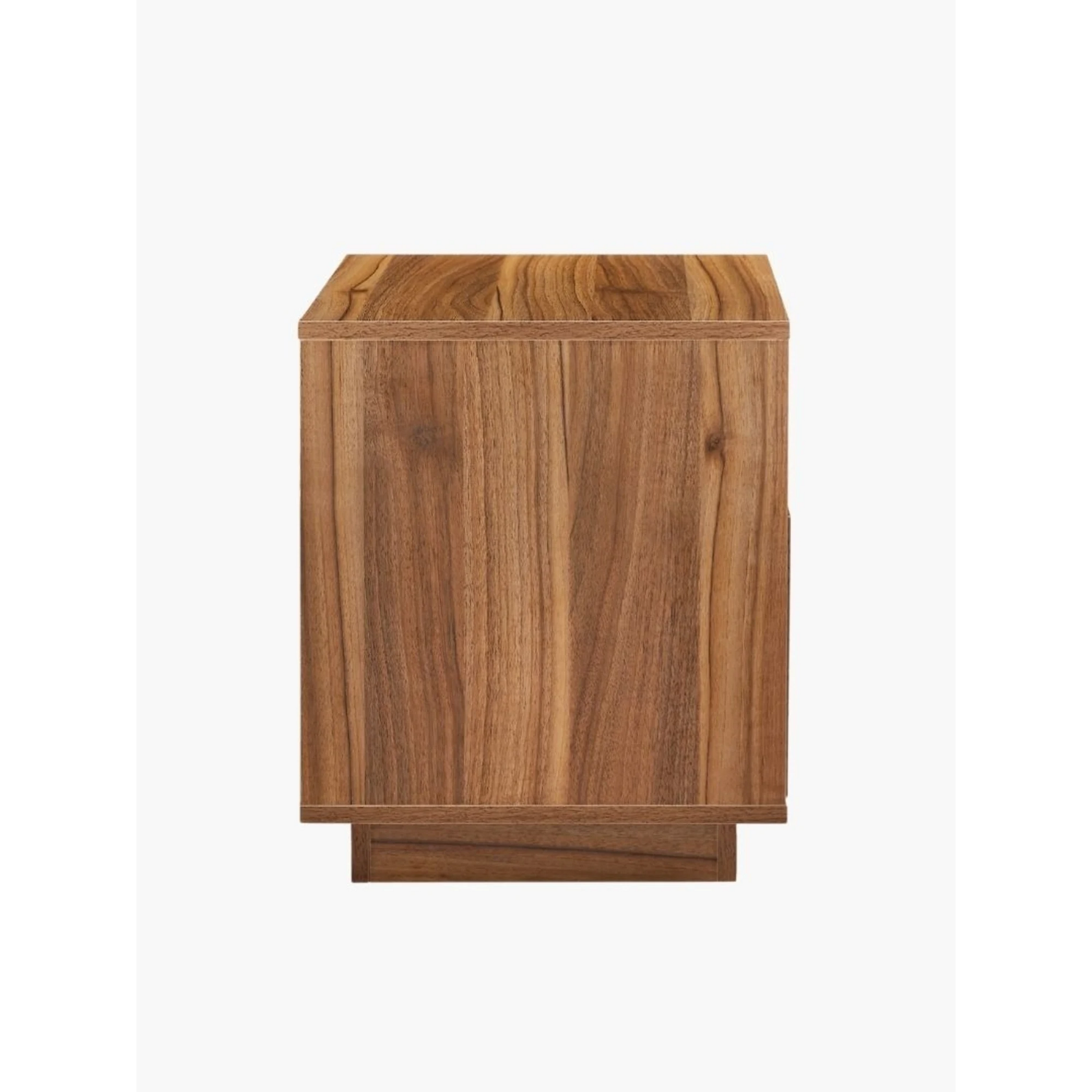 Lifely Nook Bedside Table, Dark Wood