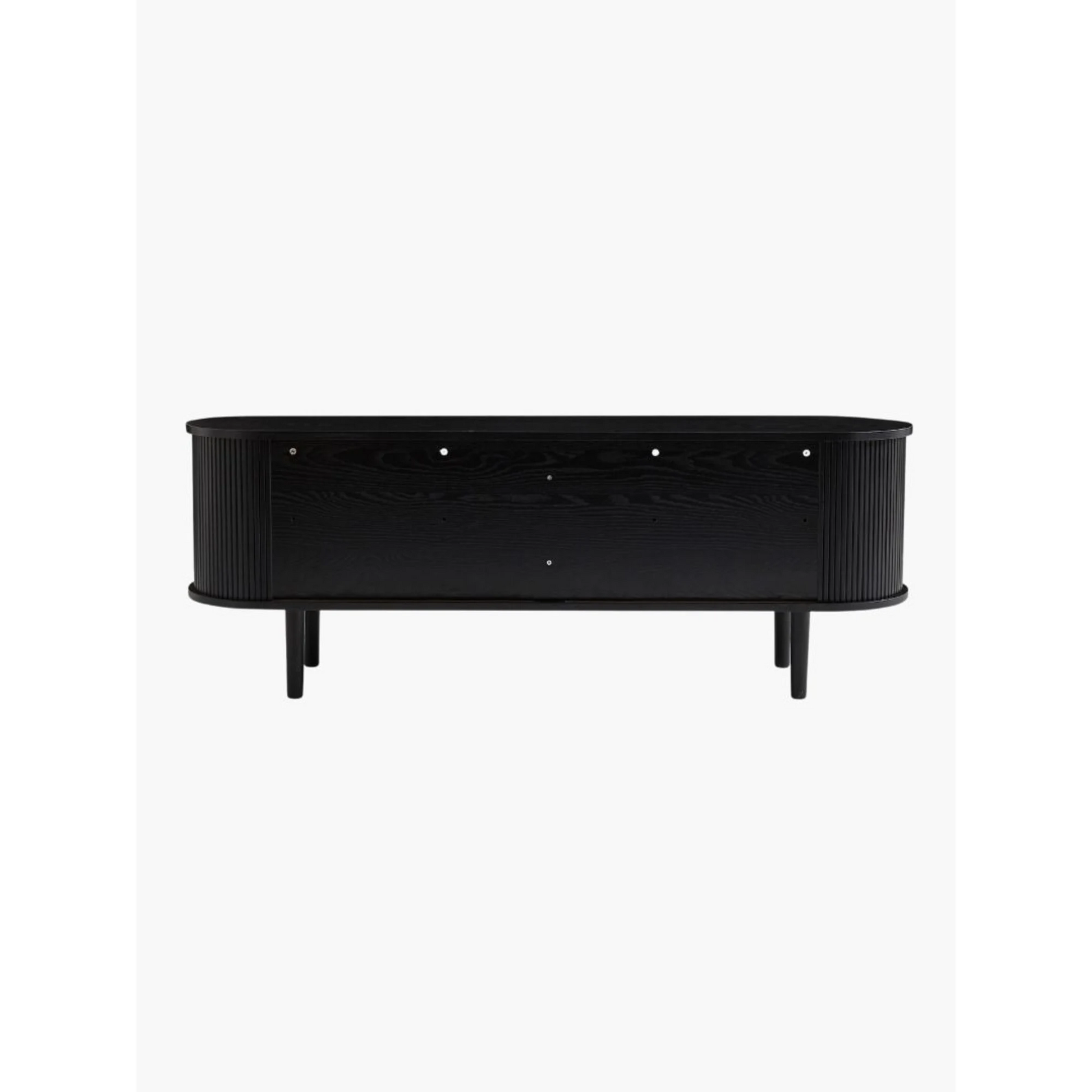 Lifely Tate Entertainment Unit, Black, 160cm