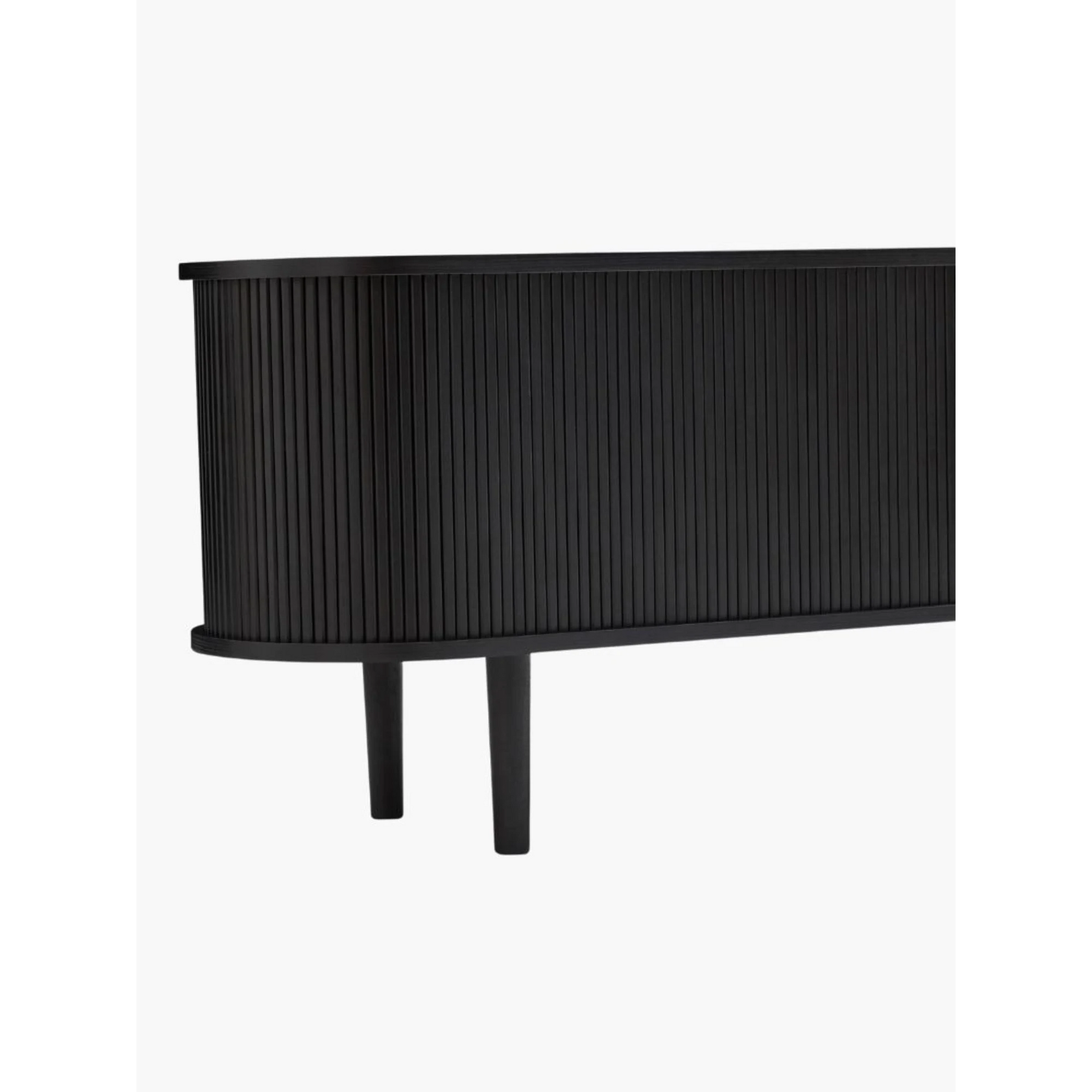 Lifely Tate Entertainment Unit, Black, 160cm