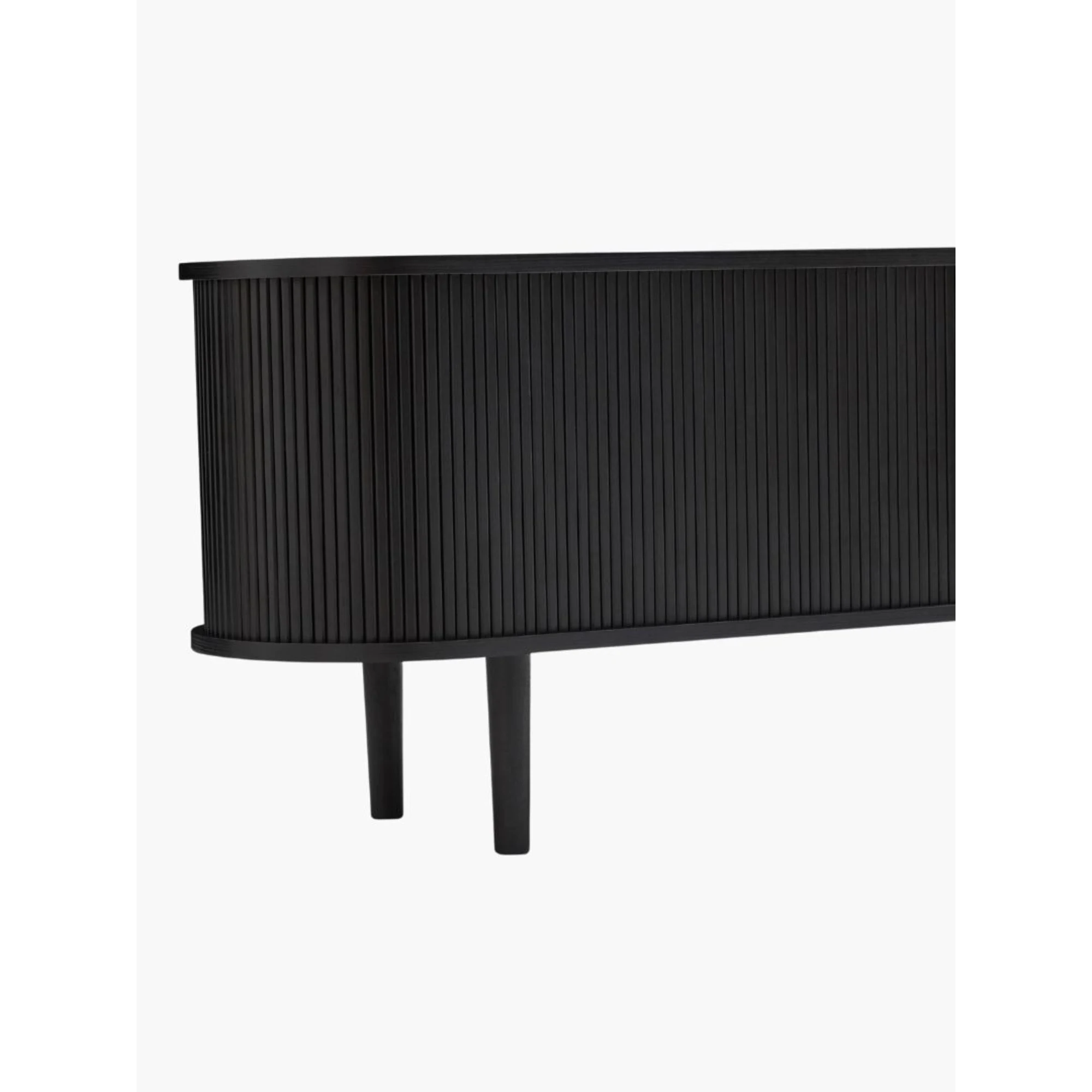 Lifely Tate Entertainment Unit, Black, 160cm