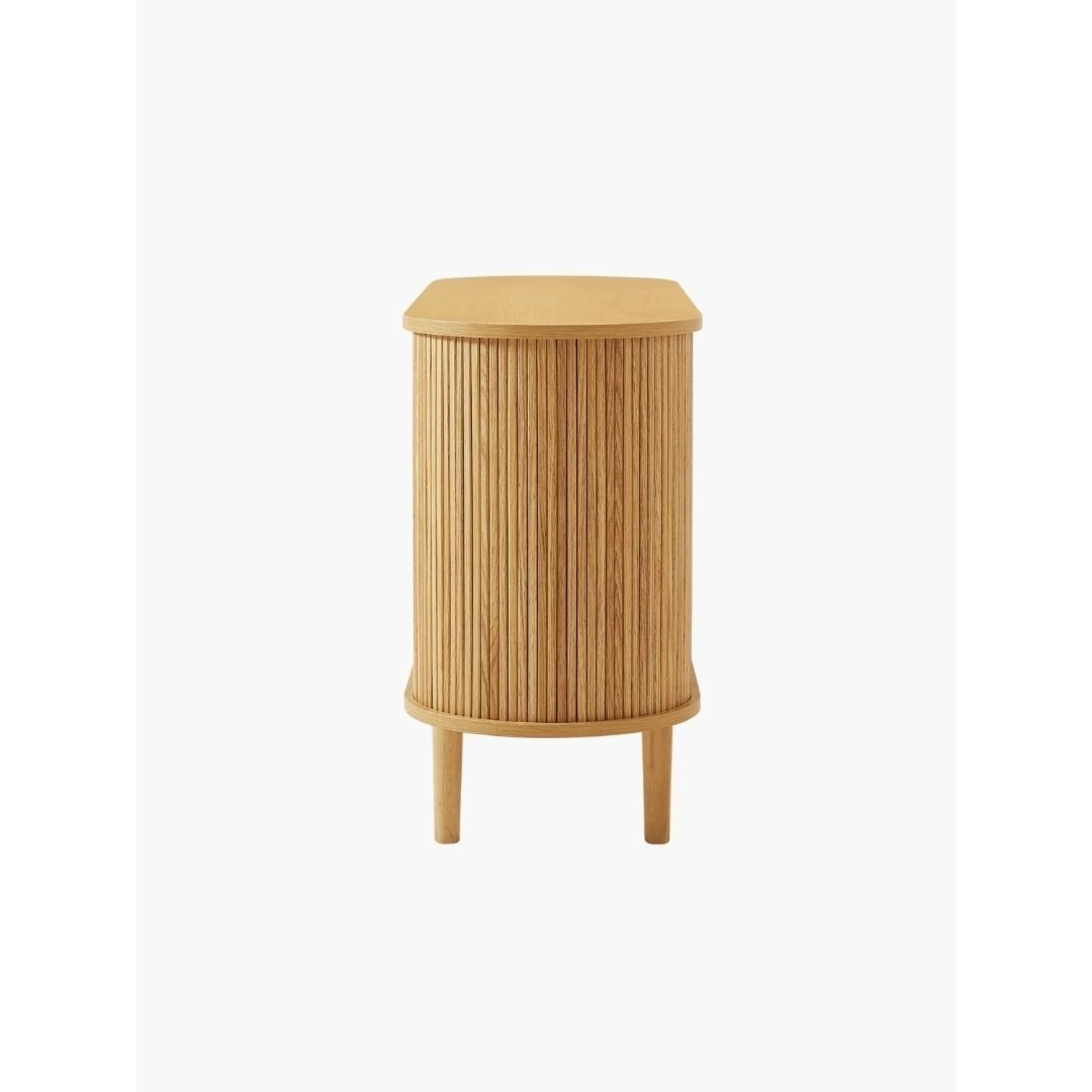 Lifely Tate Tambor Door Sideboard, Natural Wood