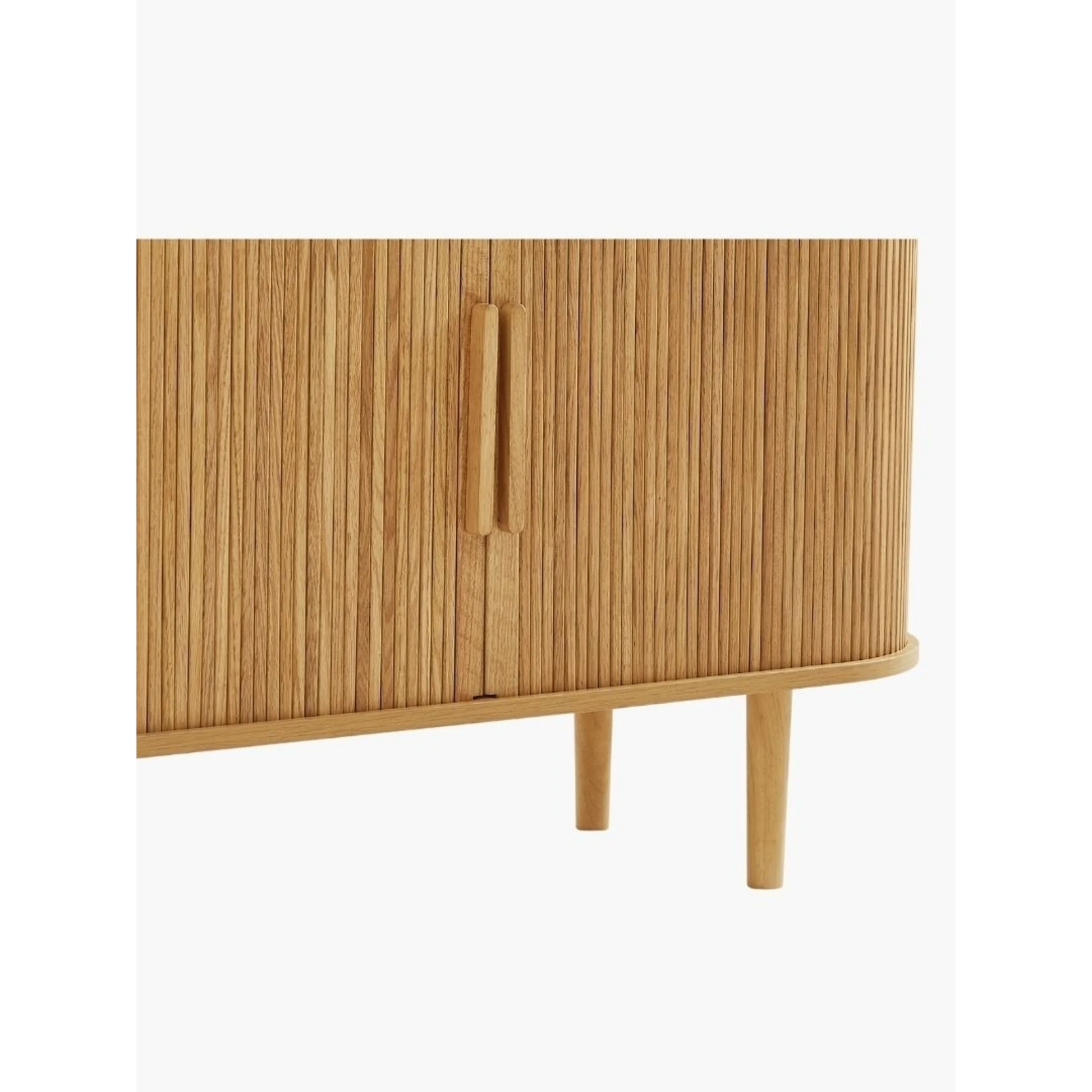 Lifely Tate Tambor Door Sideboard, Natural Wood