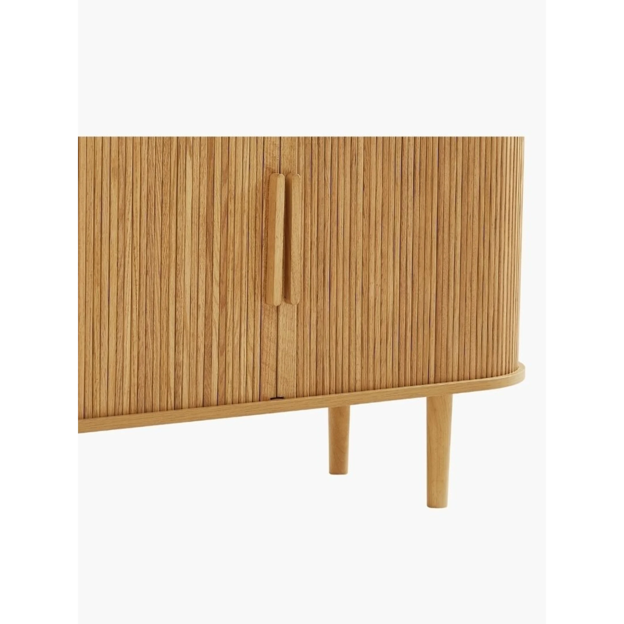 Lifely Tate Tambor Door Sideboard, Natural Wood