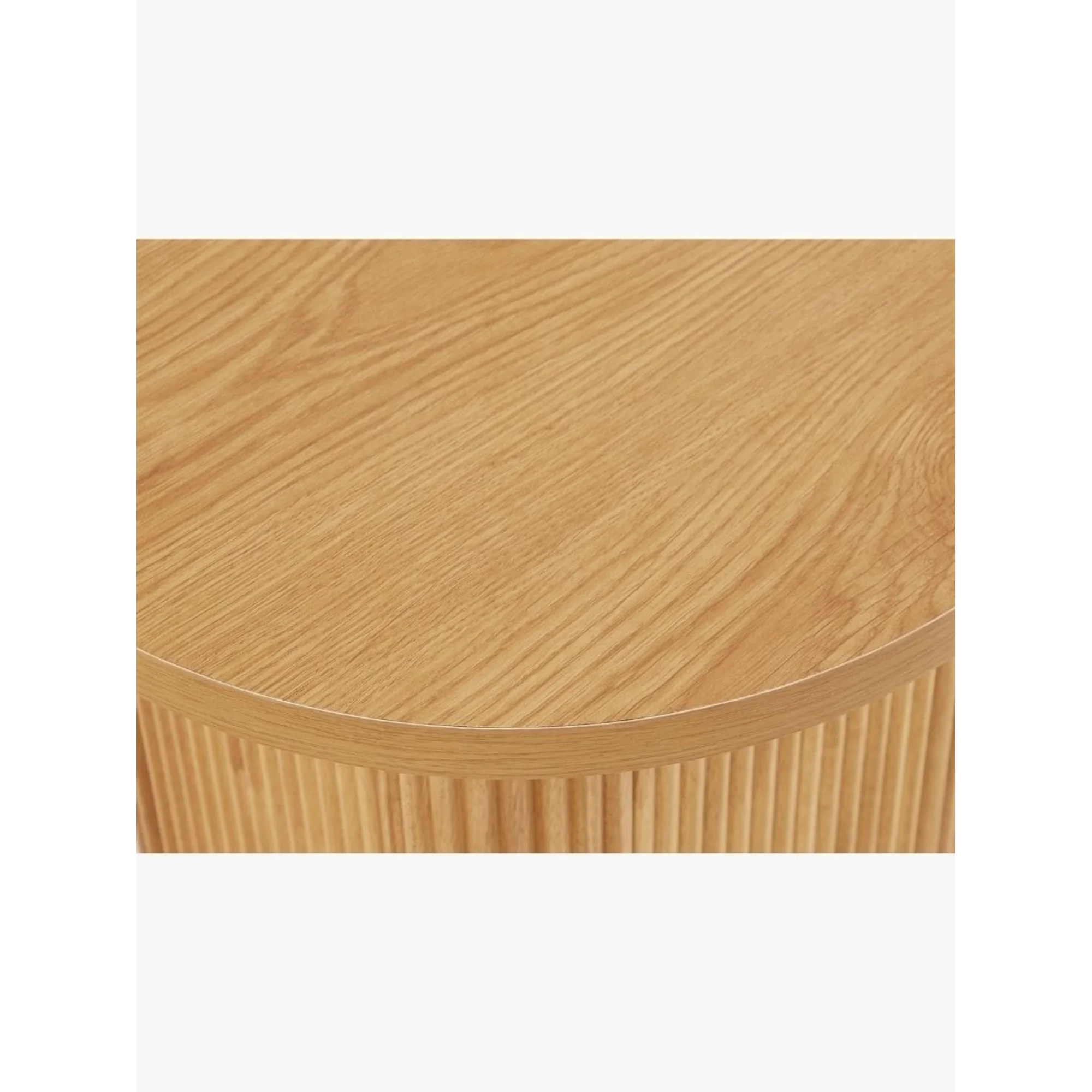 Lifely Tate Tambor Door Sideboard, Natural Wood