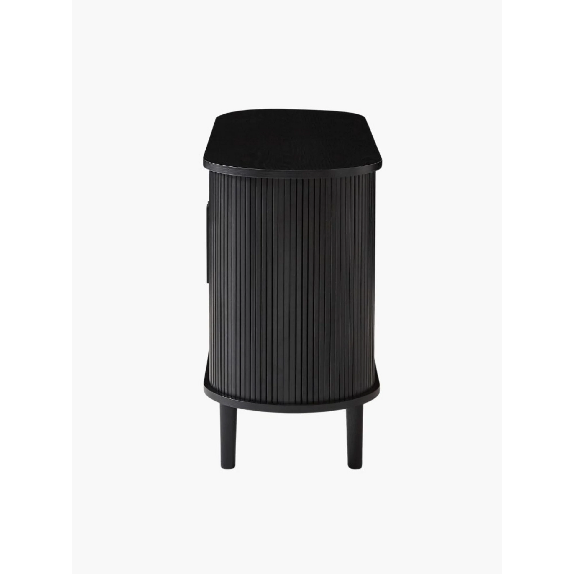 Lifely Tate Tambor Door Sideboard, Black