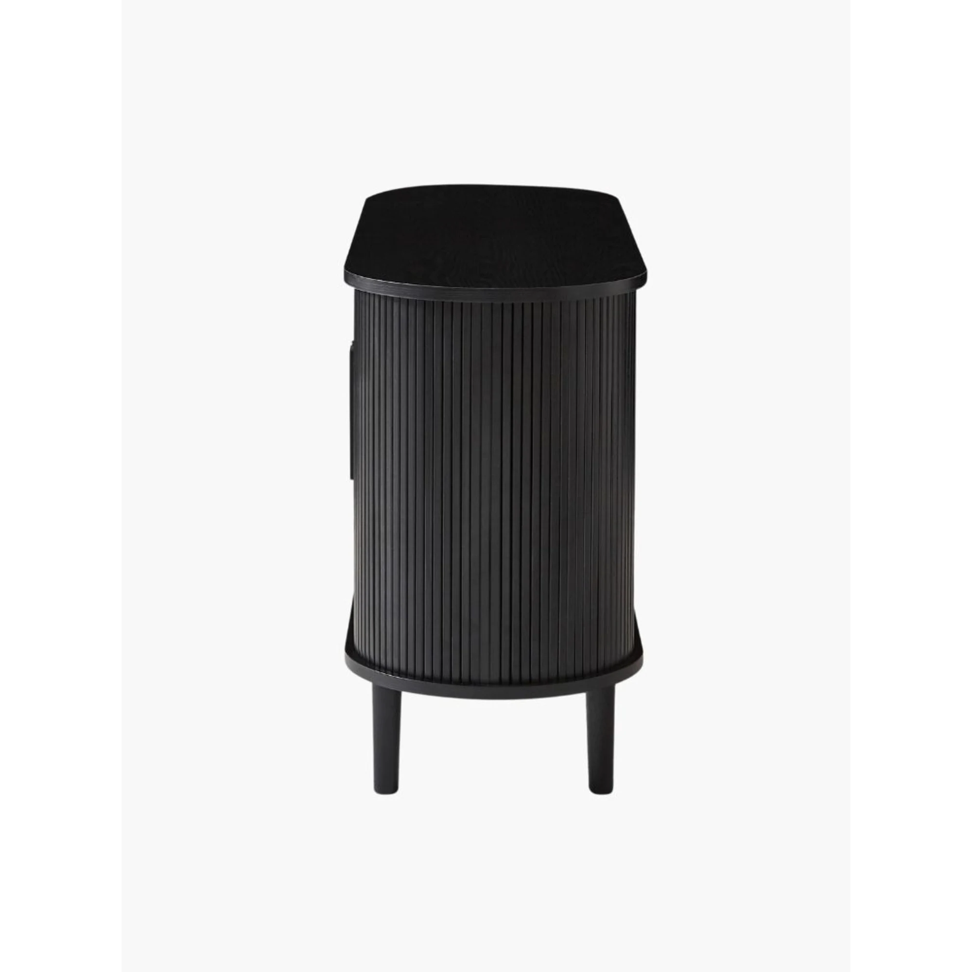 Lifely Tate Tambor Door Sideboard, Black