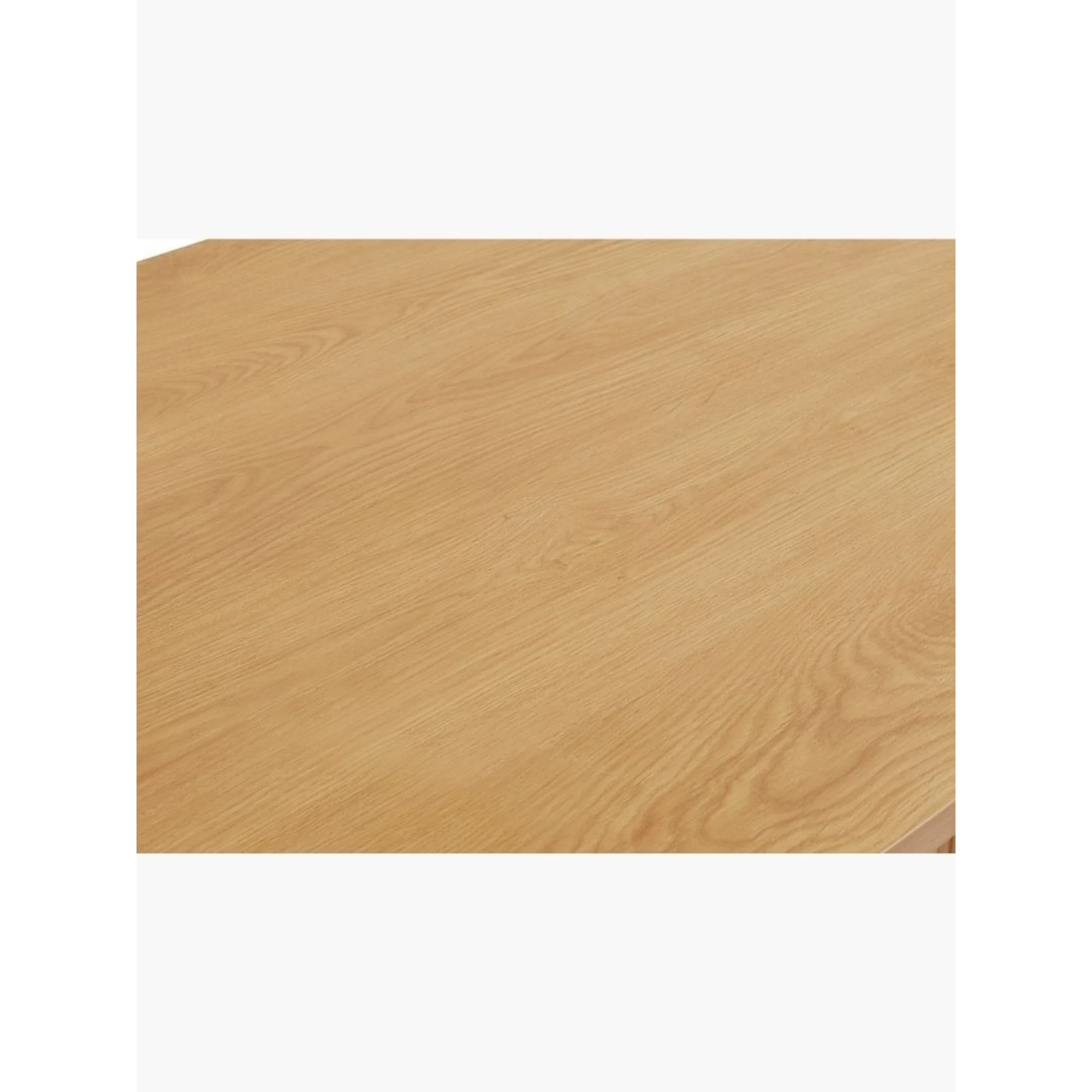 Lifely Tate Ripple Oval Dining Table, Natural Wood