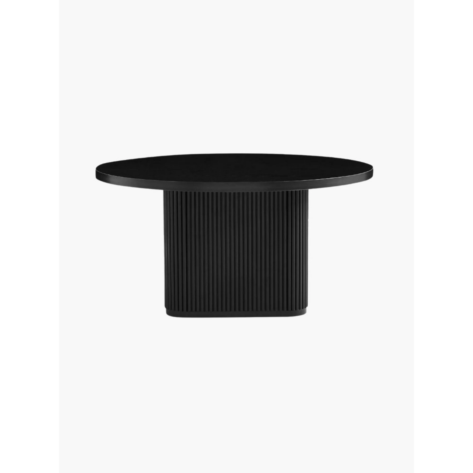 Lifely Tate Ripple Coffee Table, Black